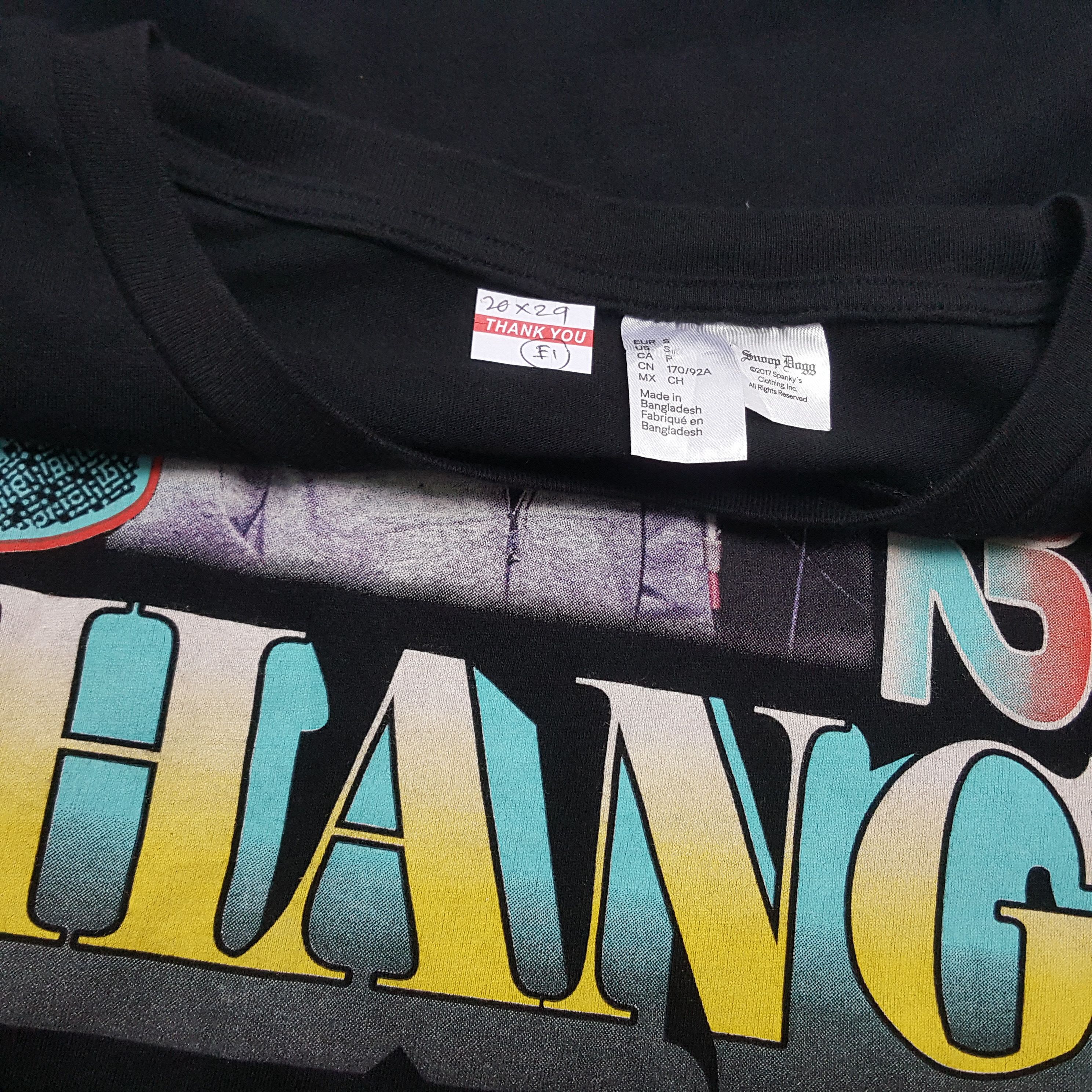 Rap Tees × Snoop Dogg × Vintage Vintage SNOOP DOGG Hip-hop Rap Tees Distressed t-shirt Size US M / EU 48-50 / 2 - 2 Thumbnail