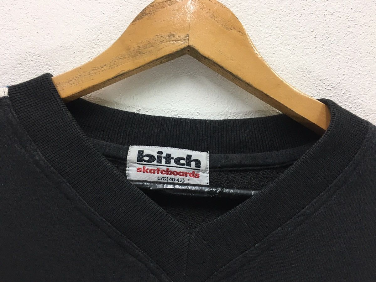 Vintage × Welcome Skateboards Vintage Bitch Skate Skateboard Sweatshirt Size US M / EU 48-50 / 2 - 7 Thumbnail