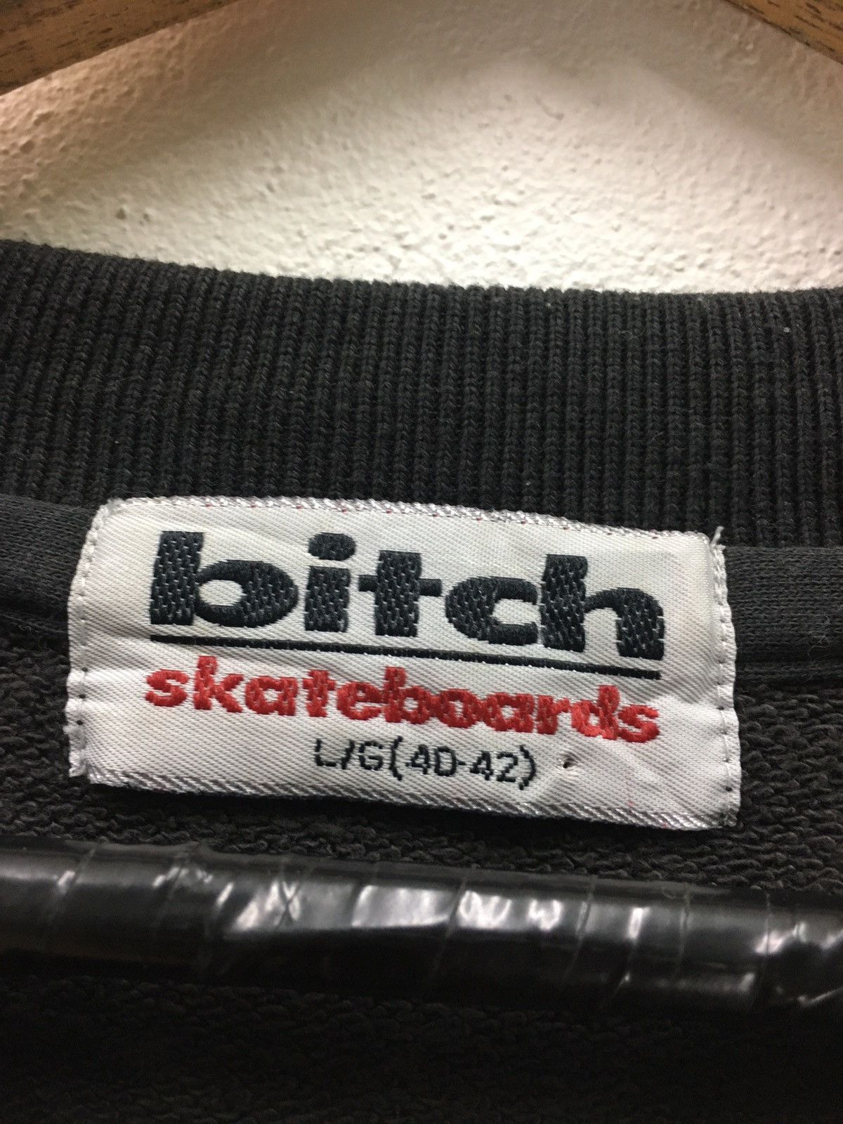 Vintage × Welcome Skateboards Vintage Bitch Skate Skateboard Sweatshirt Size US M / EU 48-50 / 2 - 8 Thumbnail