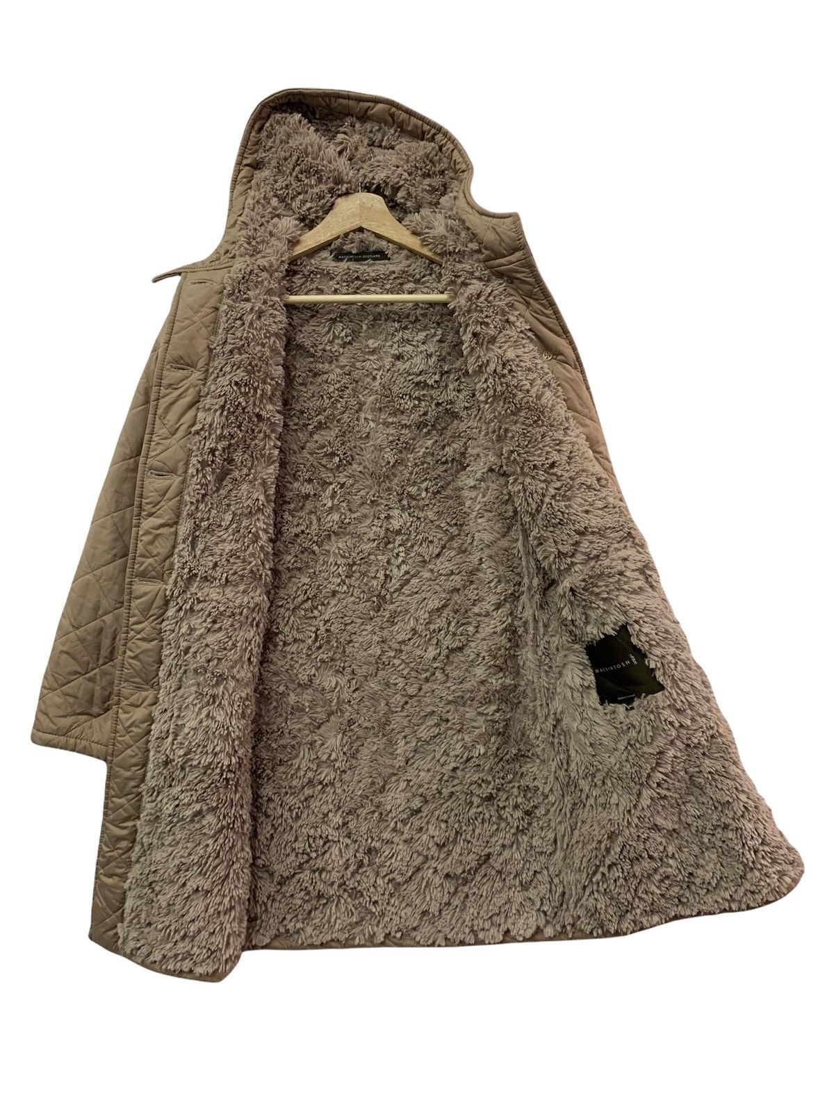 Mackintosh 🔥MACKINTOSH SCOTLAND QUILTED FUR LINED LONG JACKETS Size US S / EU 44-46 / 1 - 2 Thumbnail