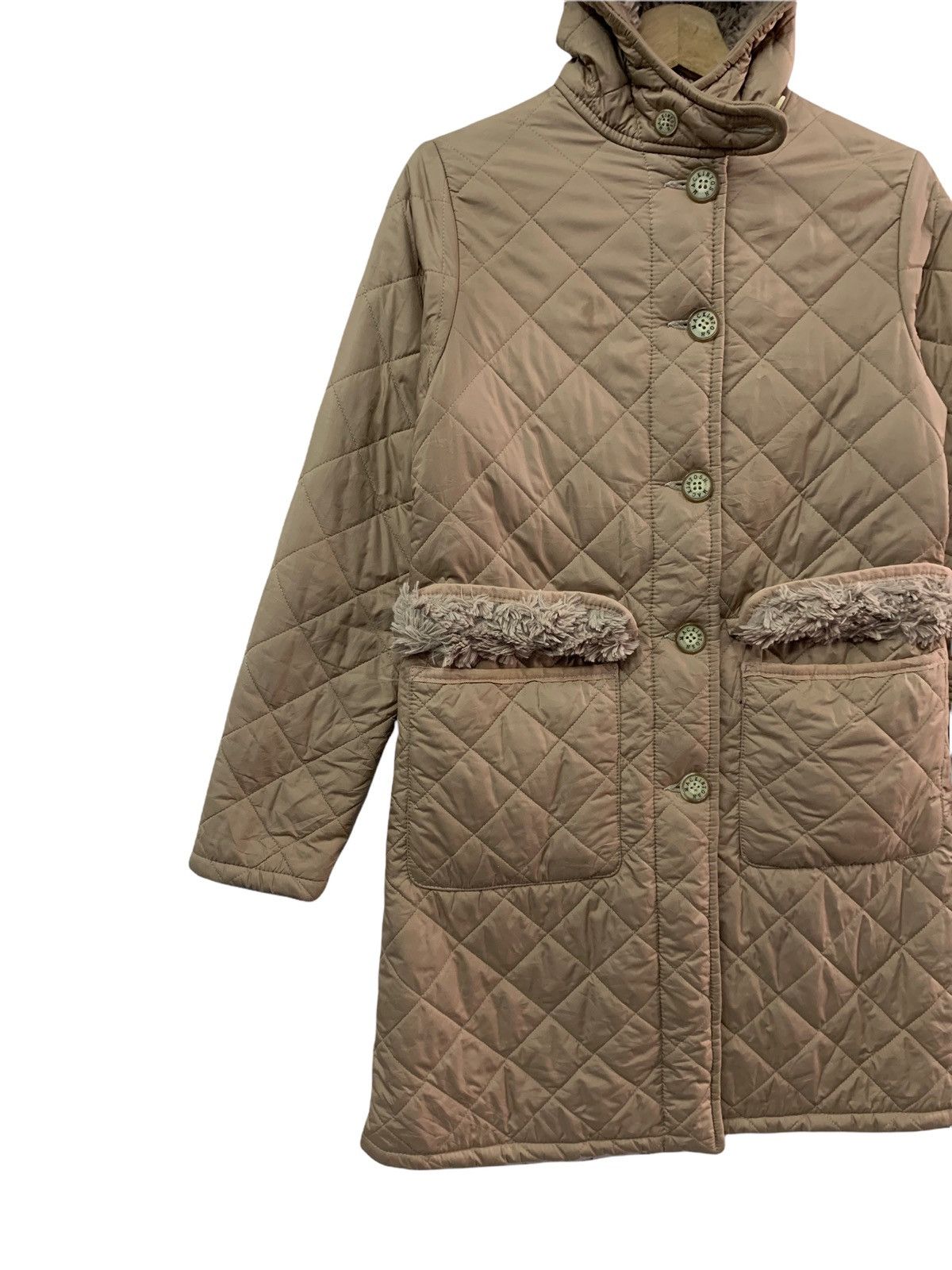 Mackintosh 🔥MACKINTOSH SCOTLAND QUILTED FUR LINED LONG JACKETS Size US S / EU 44-46 / 1 - 4 Thumbnail