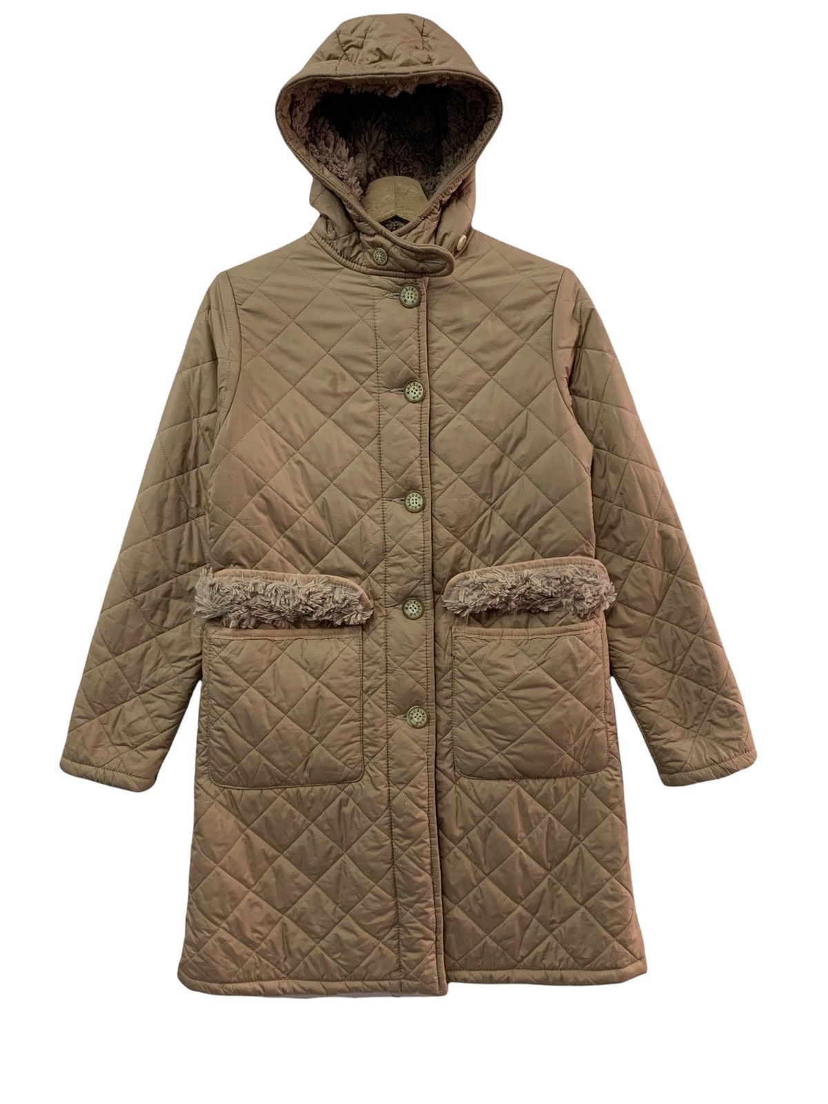 Mackintosh 🔥MACKINTOSH SCOTLAND QUILTED FUR LINED LONG JACKETS Size US S / EU 44-46 / 1 - 3 Thumbnail