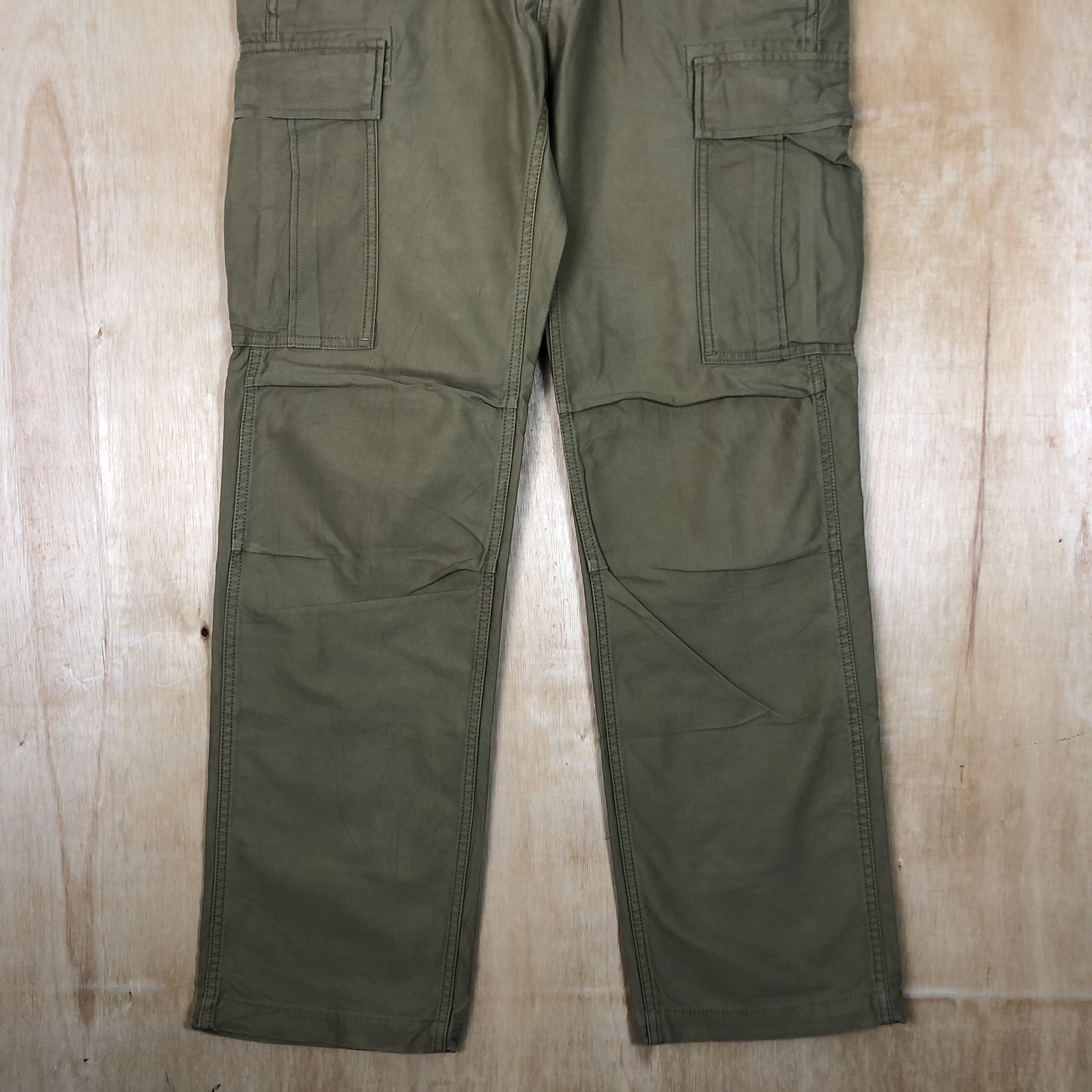 Gap DLL GAP Brown utility Multipocket Cargo Pants #c066 Size US 32 / EU 48 - 3 Thumbnail