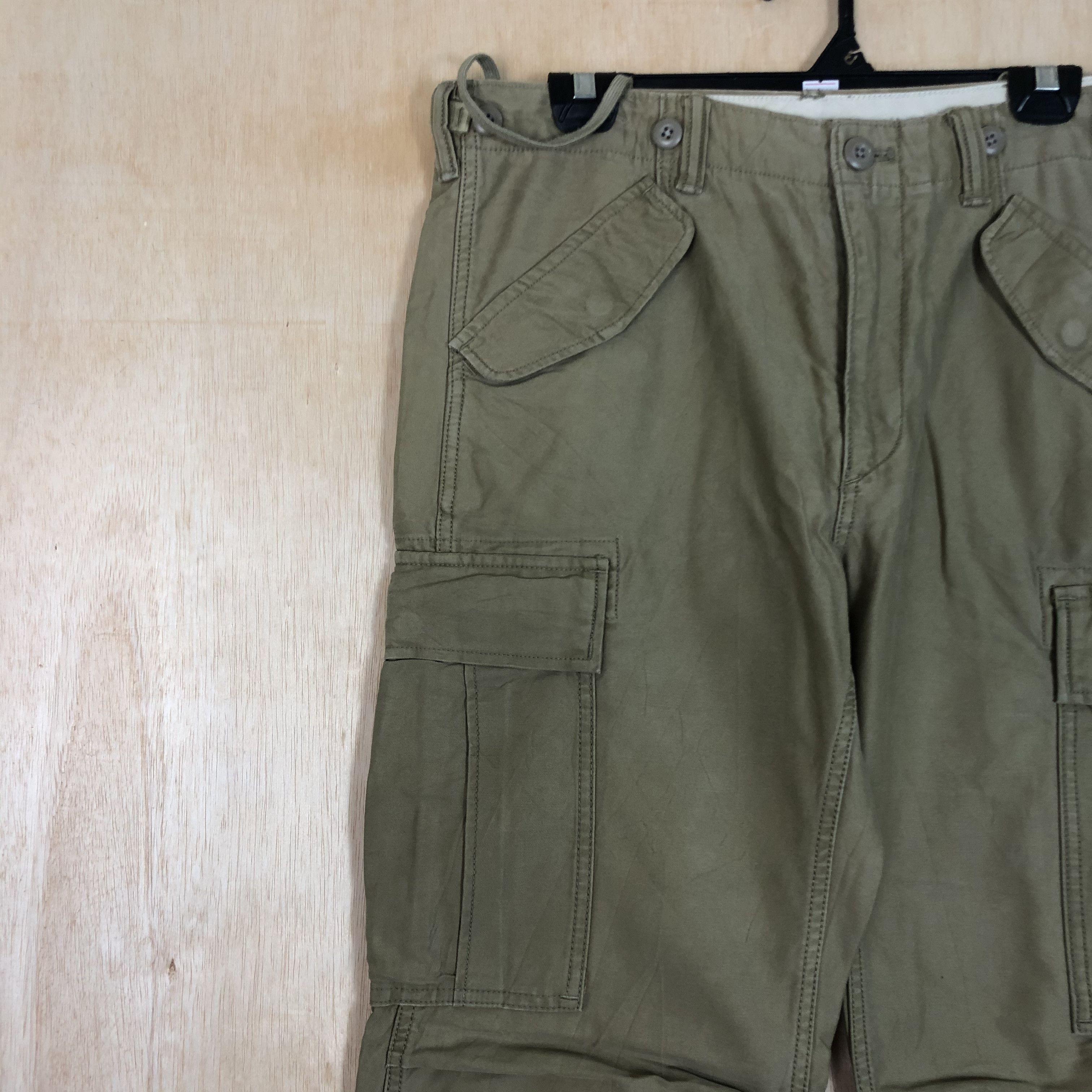 Gap DLL GAP Brown utility Multipocket Cargo Pants #c066 Size US 32 / EU 48 - 4 Thumbnail