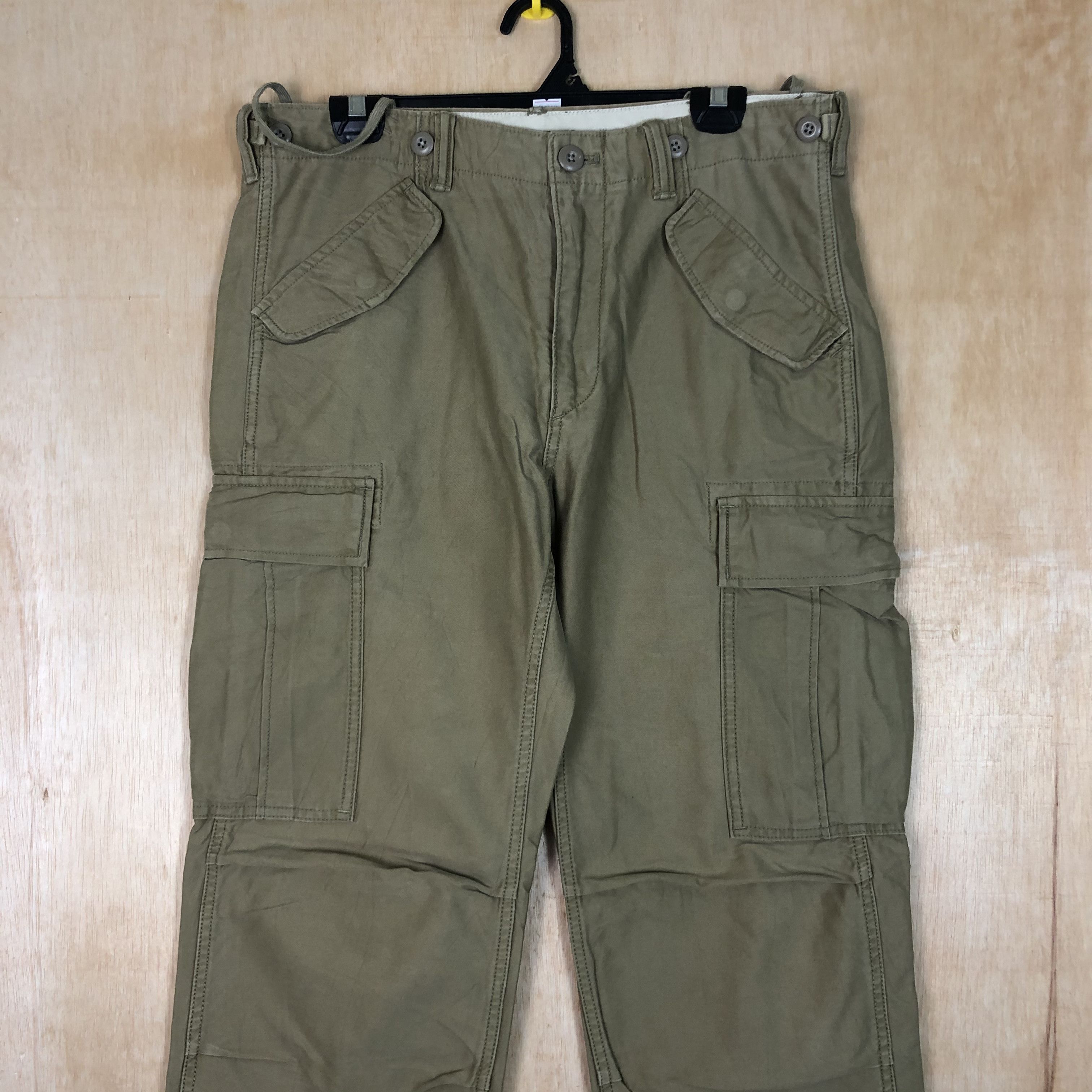 Gap DLL GAP Brown utility Multipocket Cargo Pants #c066 Size US 32 / EU 48 - 2 Thumbnail