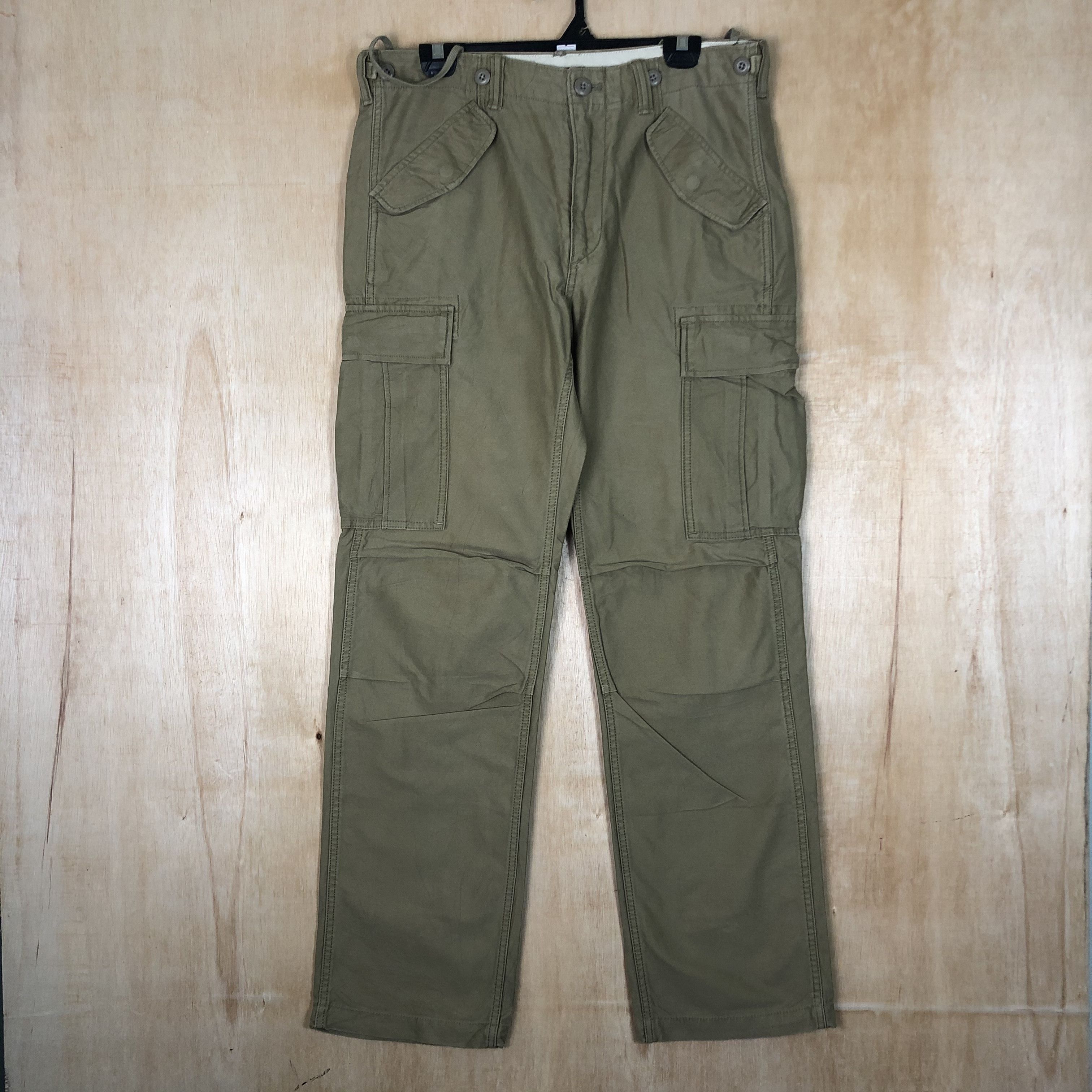 Gap DLL GAP Brown utility Multipocket Cargo Pants #c066 Size US 32 / EU 48 - 1 Thumbnail