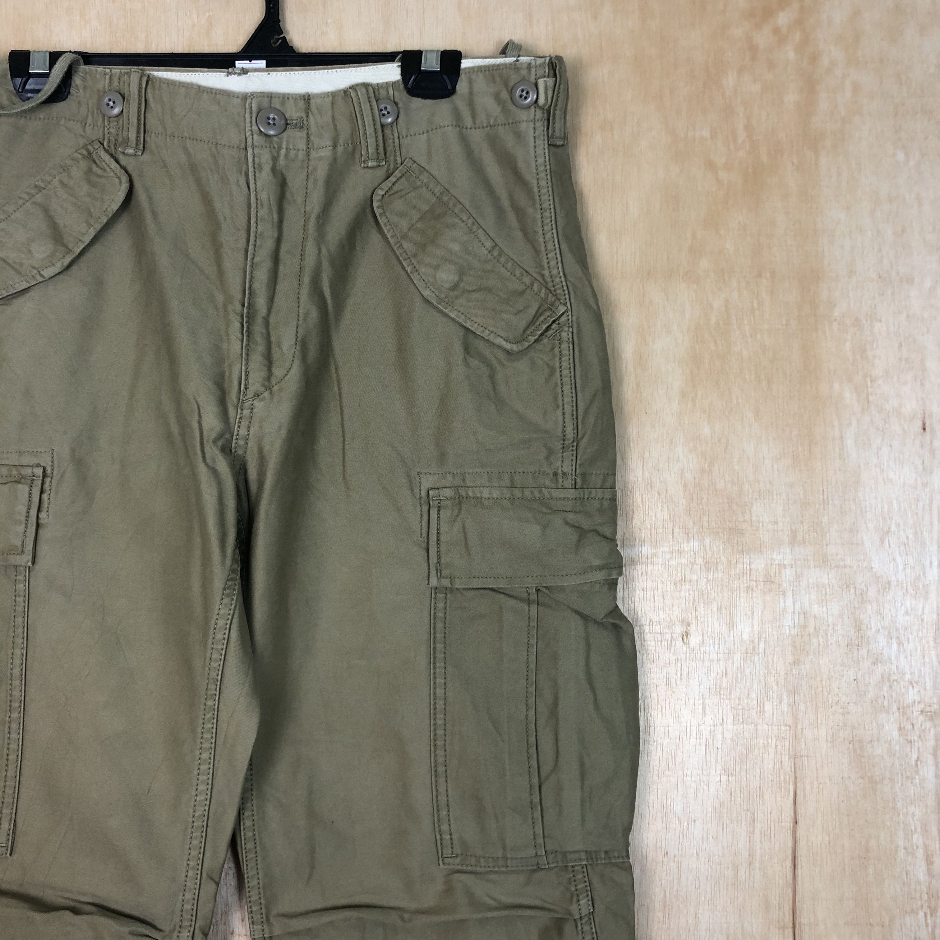 Gap DLL GAP Brown utility Multipocket Cargo Pants #c066 Size US 32 / EU 48 - 6 Thumbnail