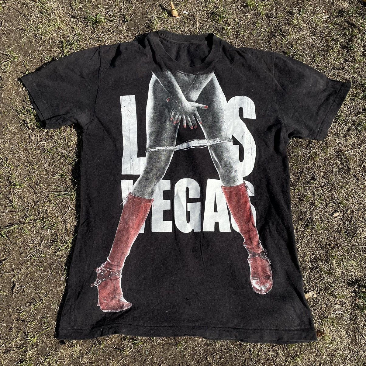 Vintage Vintage 90s Adult “ Sexy Las Vegas Babe” Art Humor Tee Size US M / EU 48-50 / 2 - 4 Thumbnail