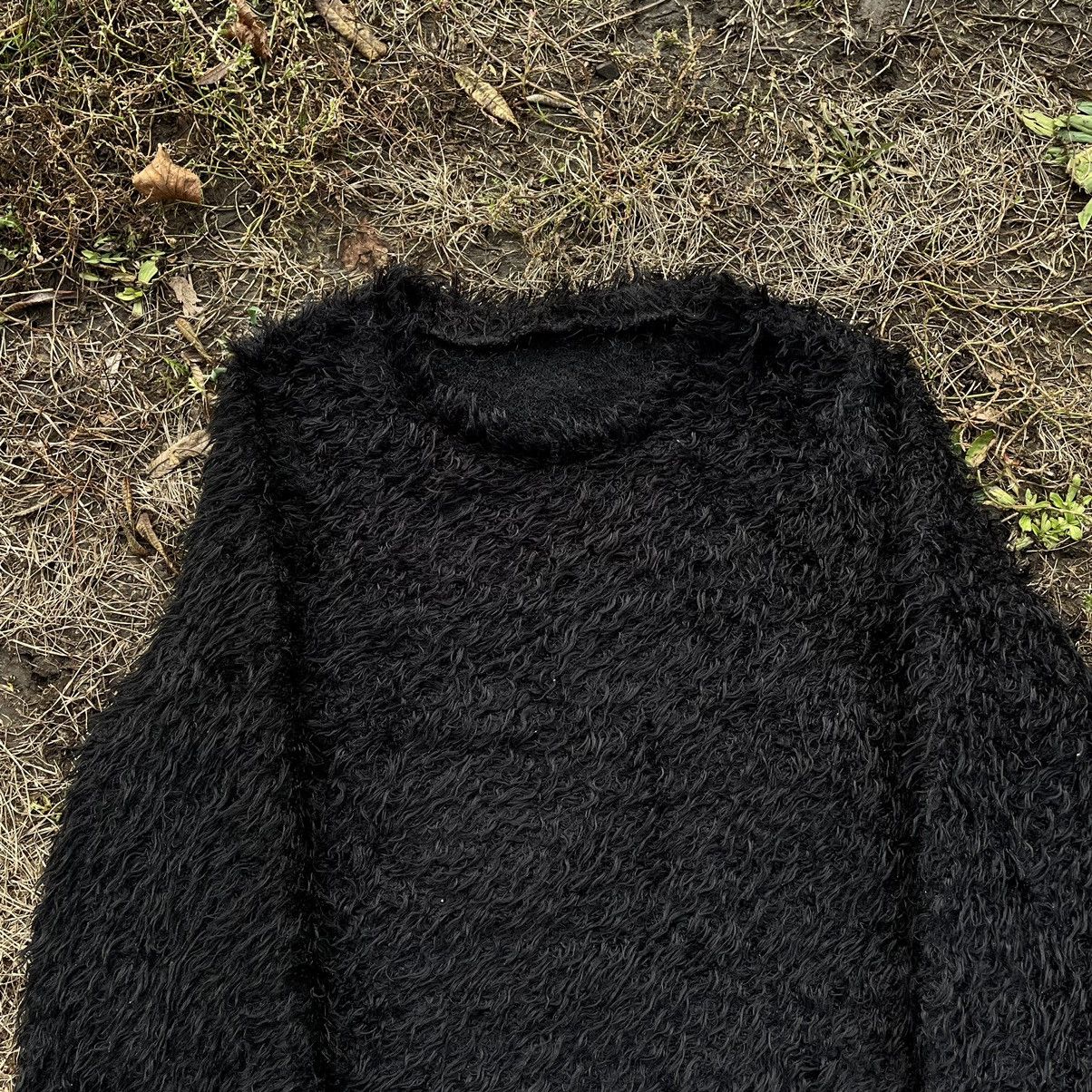 If Six Was Nine Vintage Y2K Mohair Teddy Grass Sweater Distressed Style Size M / US 6-8 / IT 42-44 - 5 Thumbnail