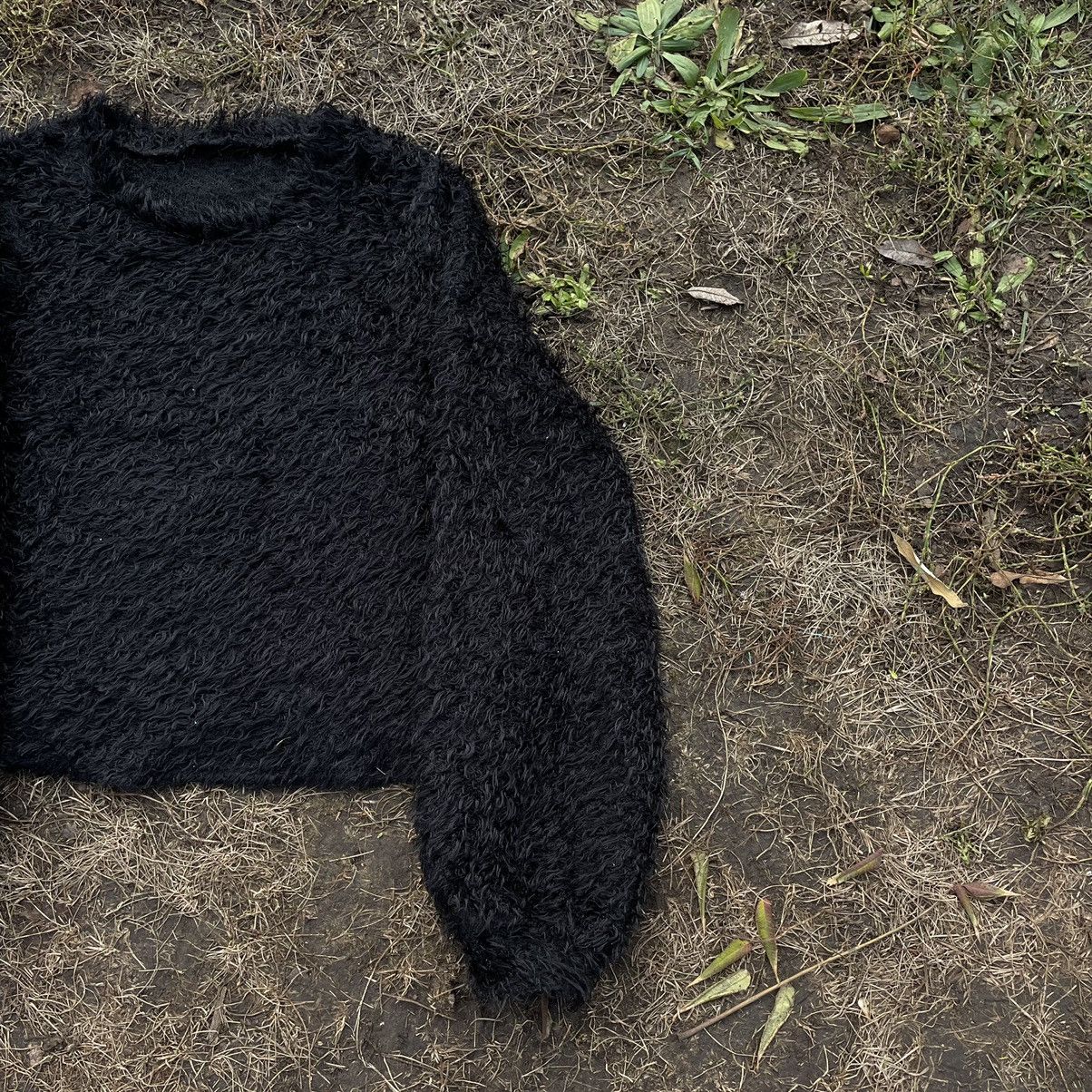 If Six Was Nine Vintage Y2K Mohair Teddy Grass Sweater Distressed Style Size M / US 6-8 / IT 42-44 - 3 Thumbnail
