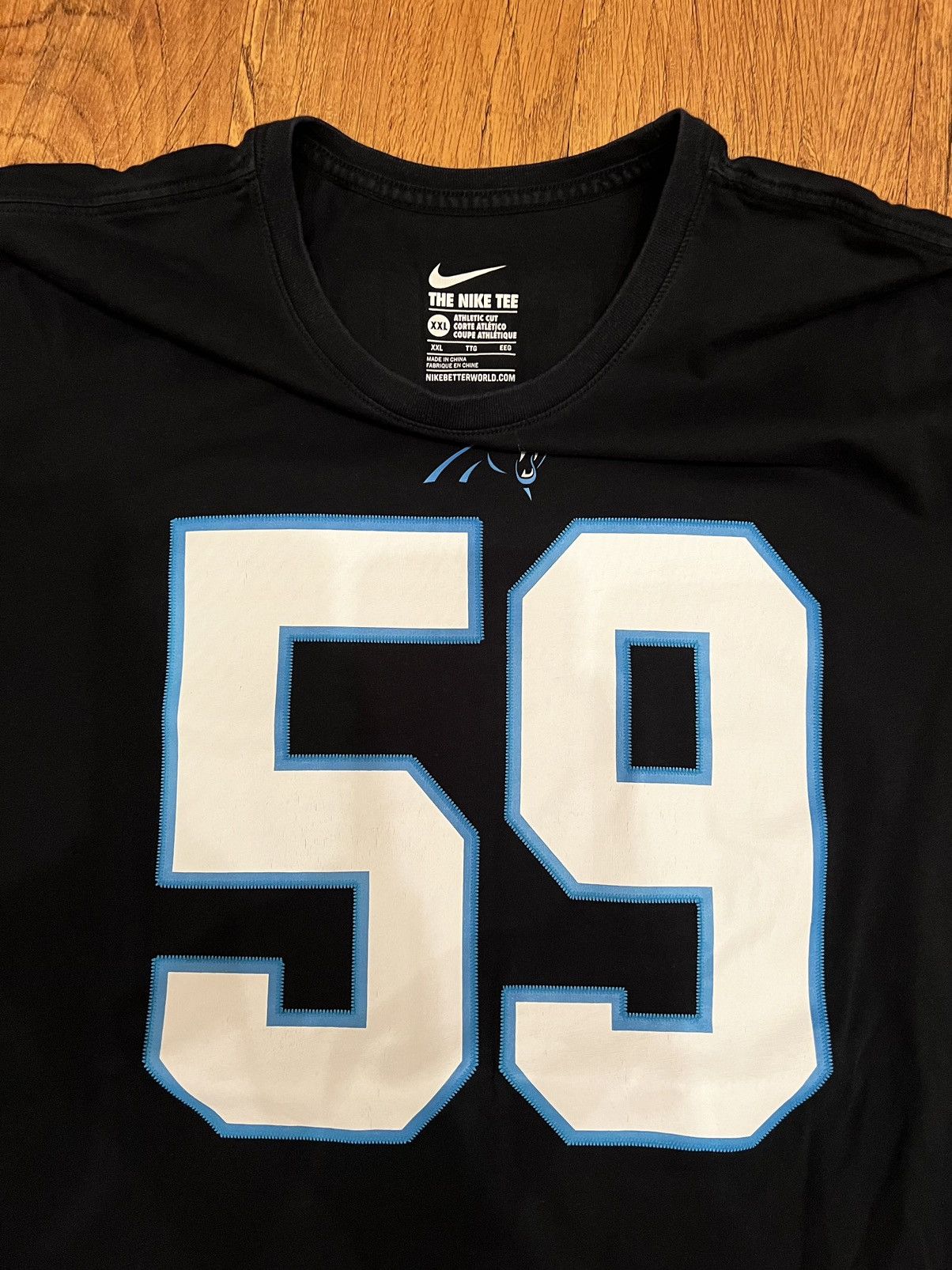 NFL × Nike NIKE DRI-FIT Luke Kuechly Size US XXL / EU 58 / 5 - 4 Thumbnail