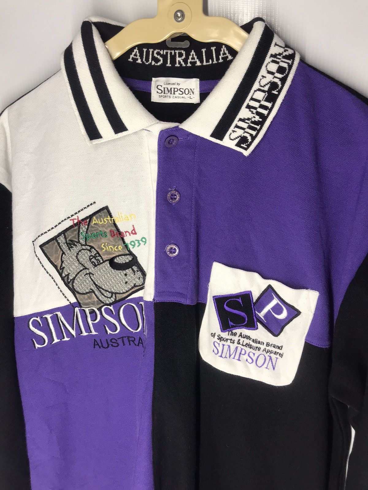Other Simpson australia polo single pocket patchwork Size US L / EU 52-54 / 3 - 4 Thumbnail