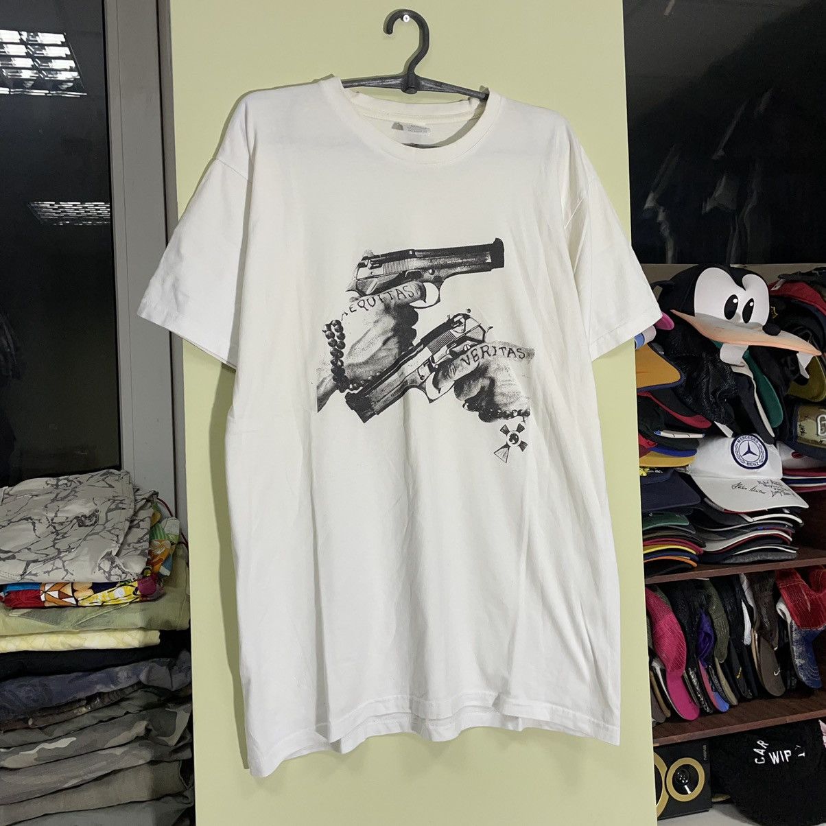 Band Tees Vintage Y2K Pistols Veritas Print Band Rock Streetwear Size US L / EU 52-54 / 3 - 2 Thumbnail