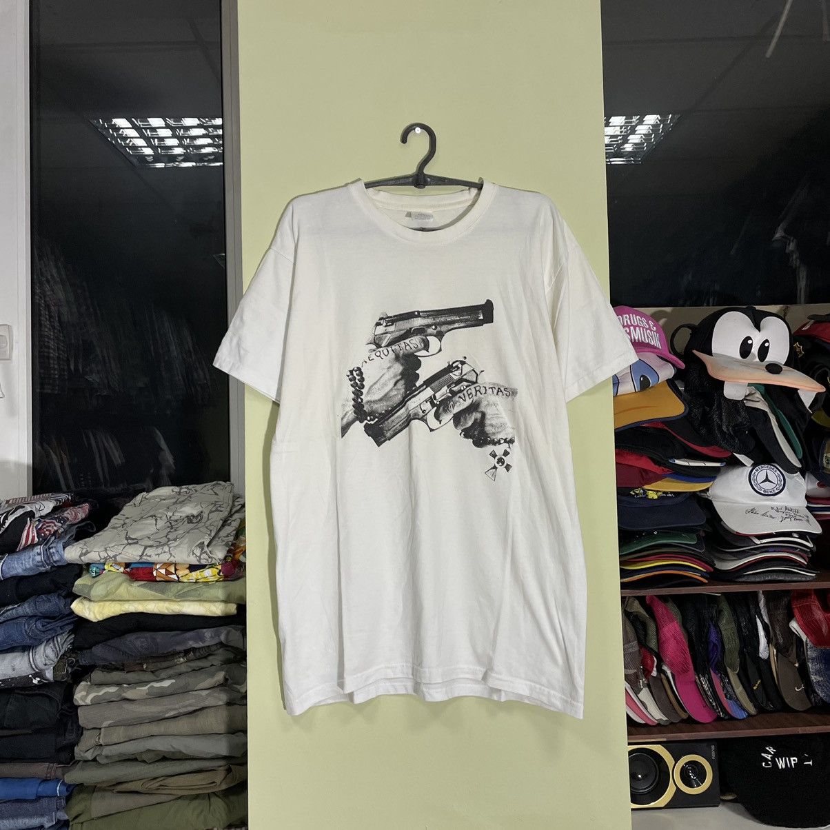 Band Tees Vintage Y2K Pistols Veritas Print Band Rock Streetwear Size US L / EU 52-54 / 3 - 1 Thumbnail