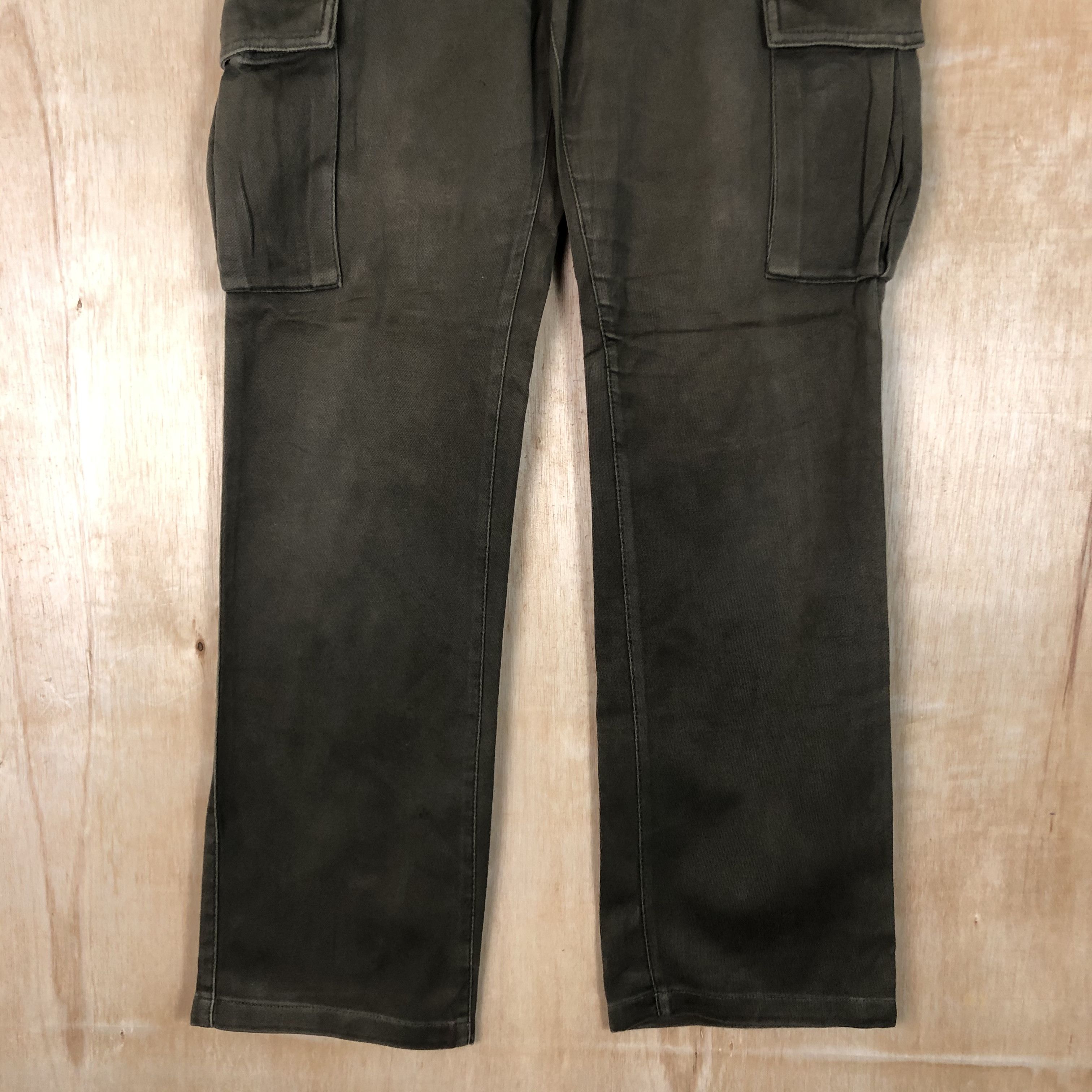 Japanese Brand DLL Green Label Relaxing multipocket Cargo Pants #c061 Size US 29 - 5 Thumbnail