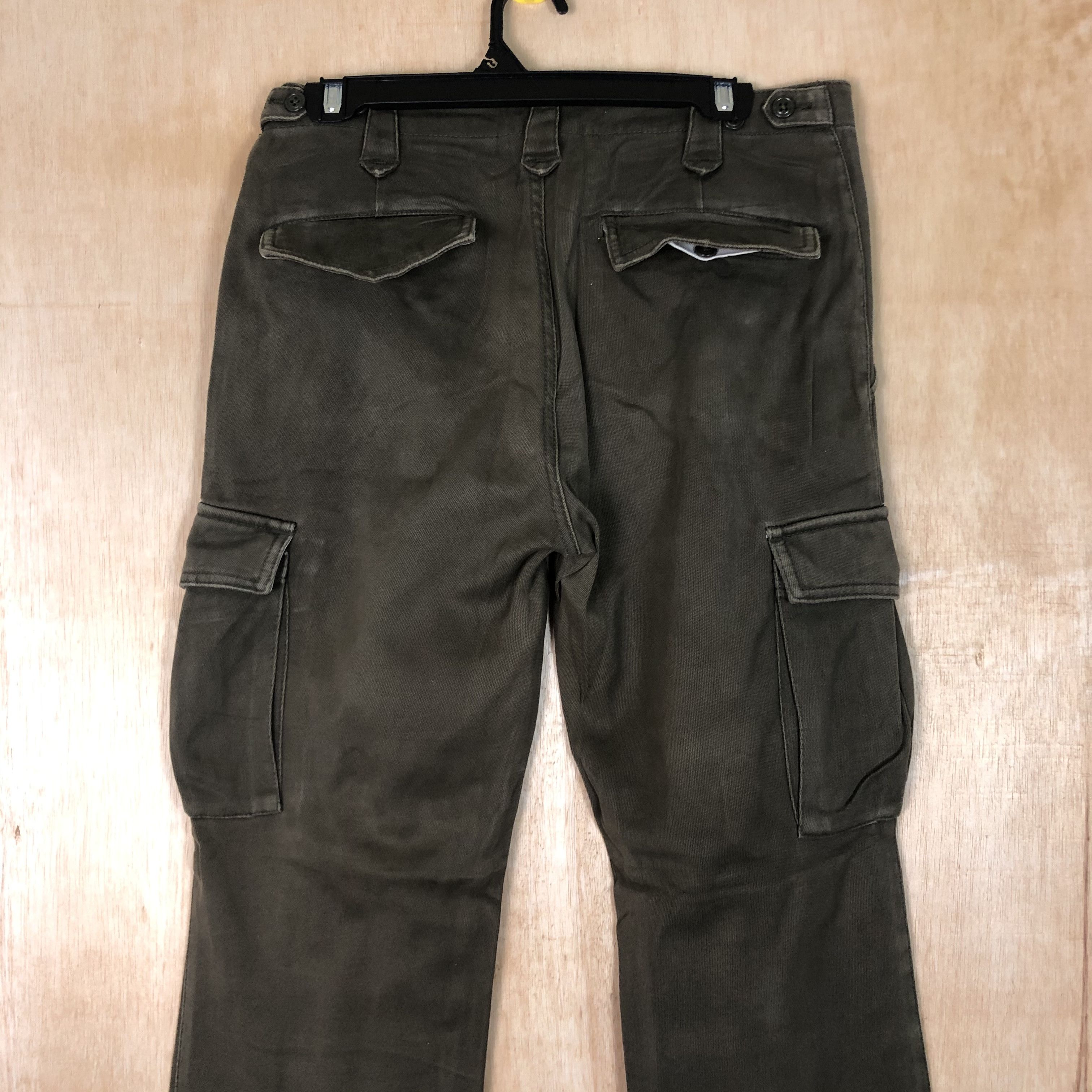 Japanese Brand DLL Green Label Relaxing multipocket Cargo Pants #c061 Size US 29 - 9 Thumbnail