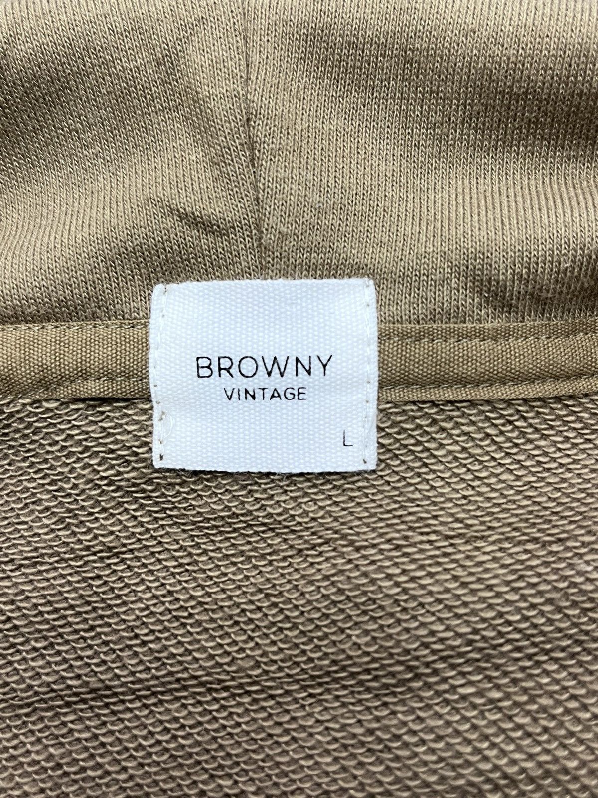 Japanese Brand VERY RARE💥Vtg Bondage Tactical Pocket Brown Sweater Hoodie Size US L / EU 52-54 / 3 - 7 Thumbnail