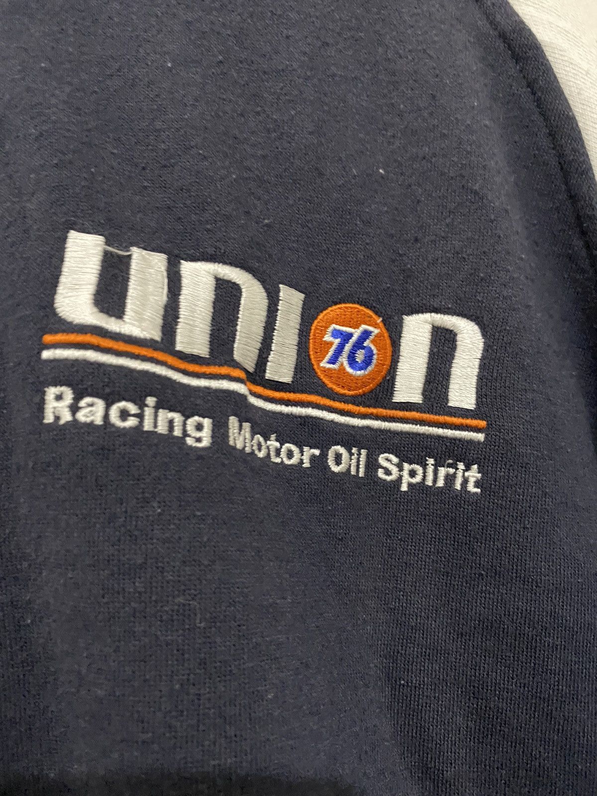 Vintage 💥delete today💥Rare Varsity Jacket Lubricants Racing Motor Size US L / EU 52-54 / 3 - 3 Thumbnail