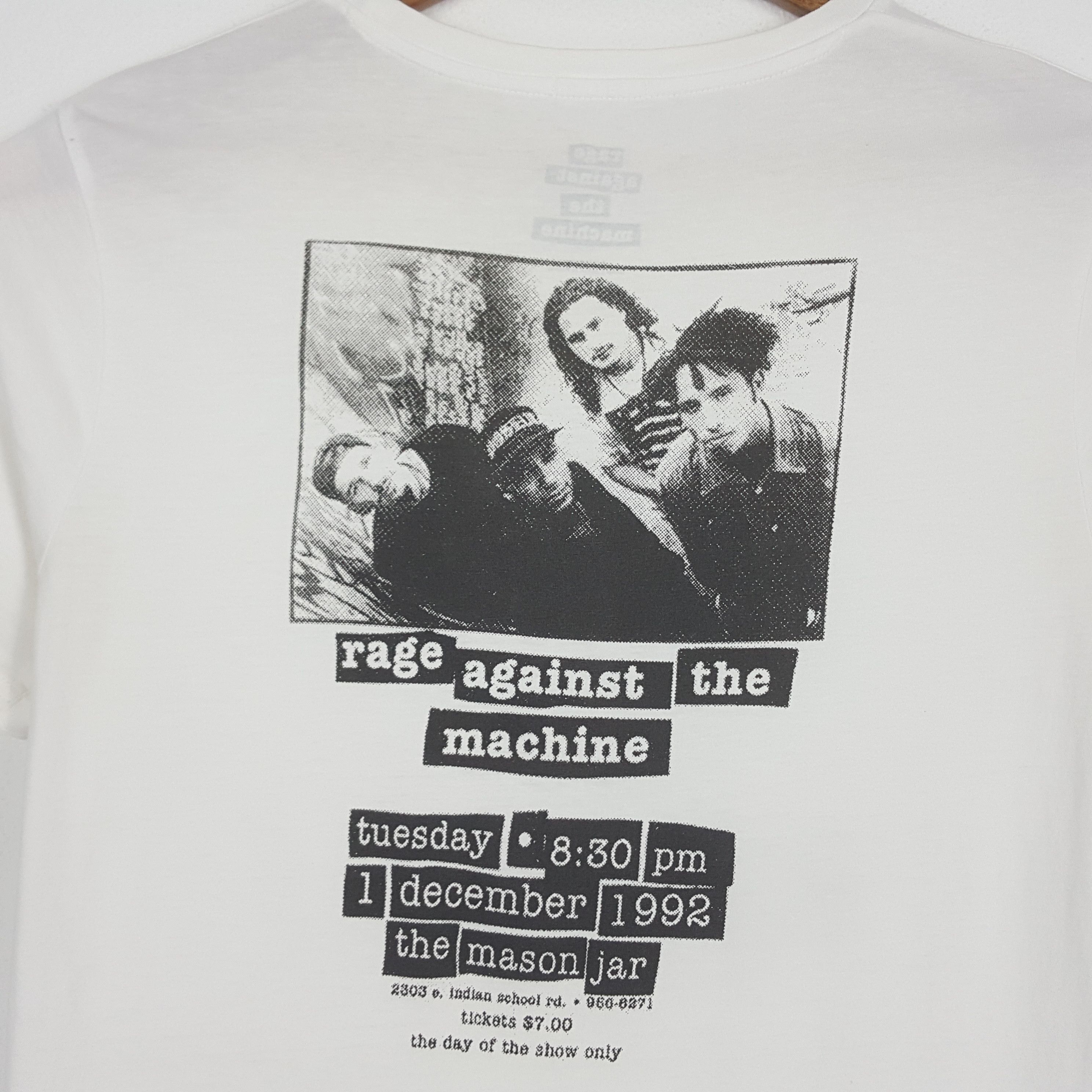 Rage Against The Machine × Vintage Vintage RAGE AGAINST THE MACHINE American Rock Band T-shirt Size US M / EU 48-50 / 2 - 5 Thumbnail