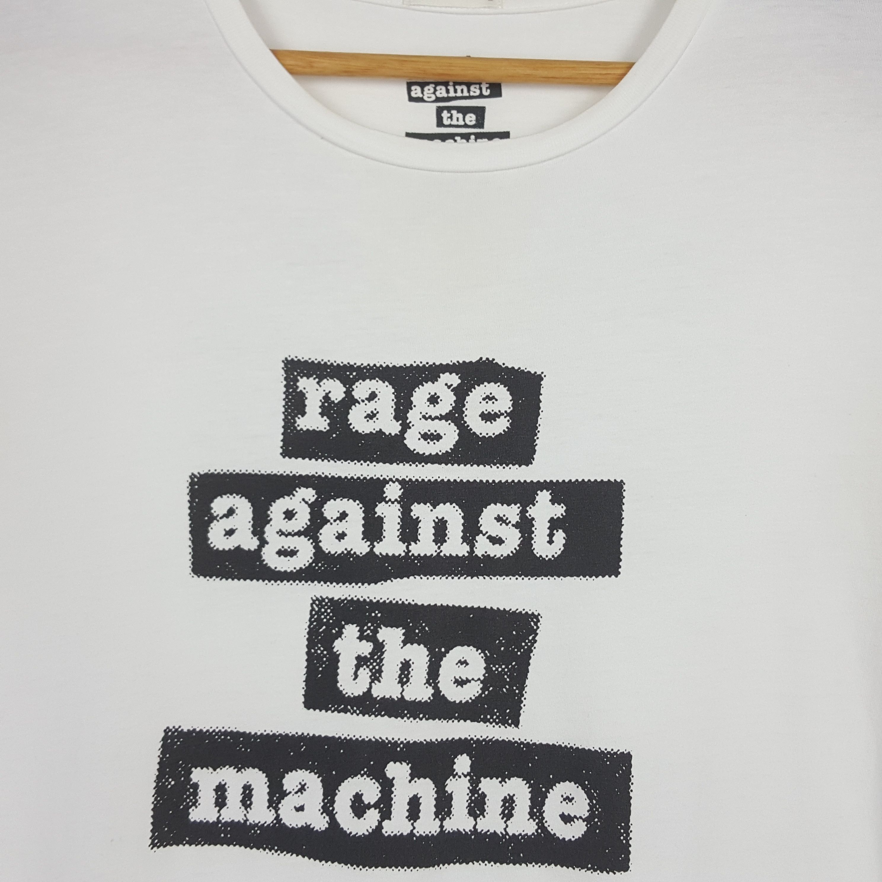 Rage Against The Machine × Vintage Vintage RAGE AGAINST THE MACHINE American Rock Band T-shirt Size US M / EU 48-50 / 2 - 2 Thumbnail
