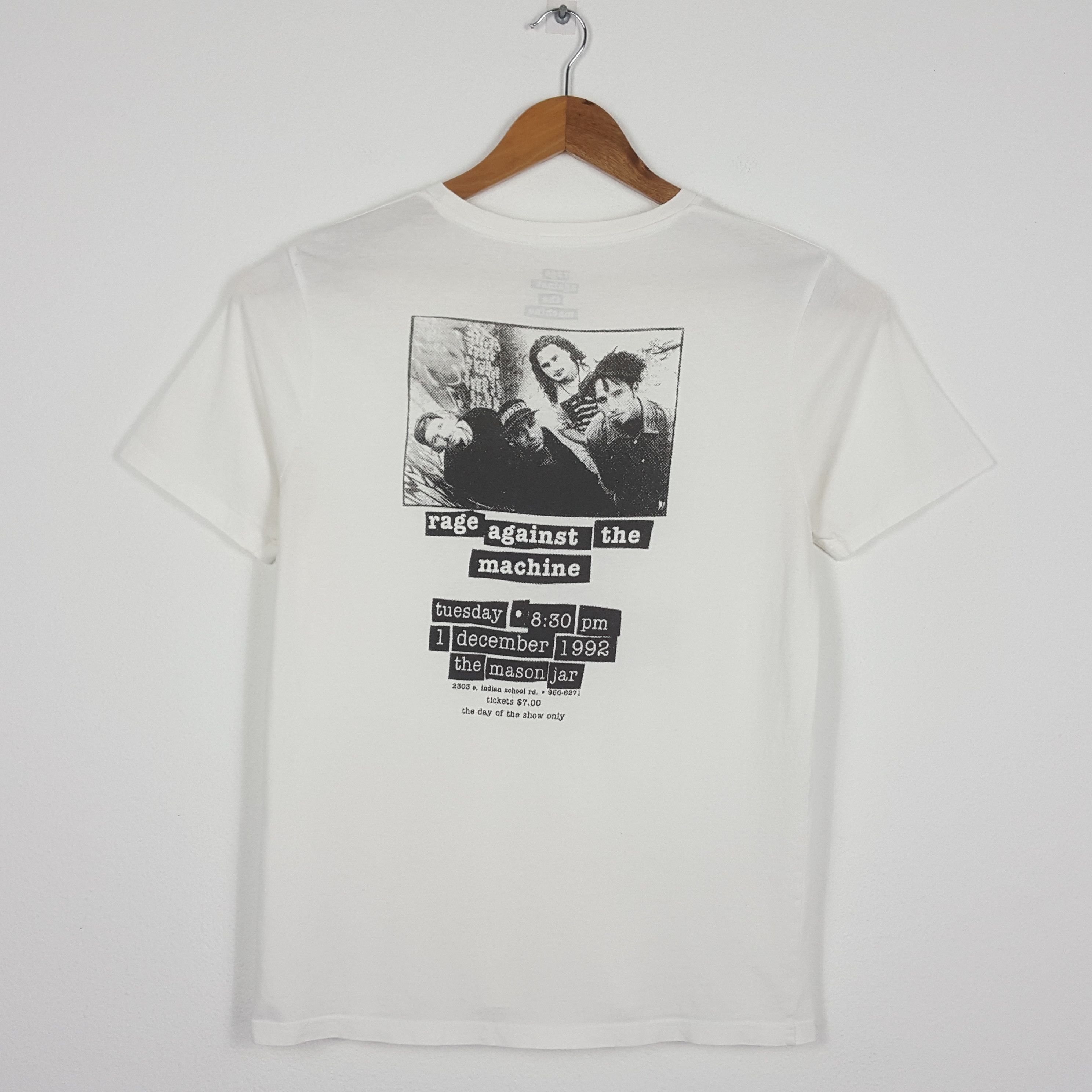 Rage Against The Machine × Vintage Vintage RAGE AGAINST THE MACHINE American Rock Band T-shirt Size US M / EU 48-50 / 2 - 3 Thumbnail