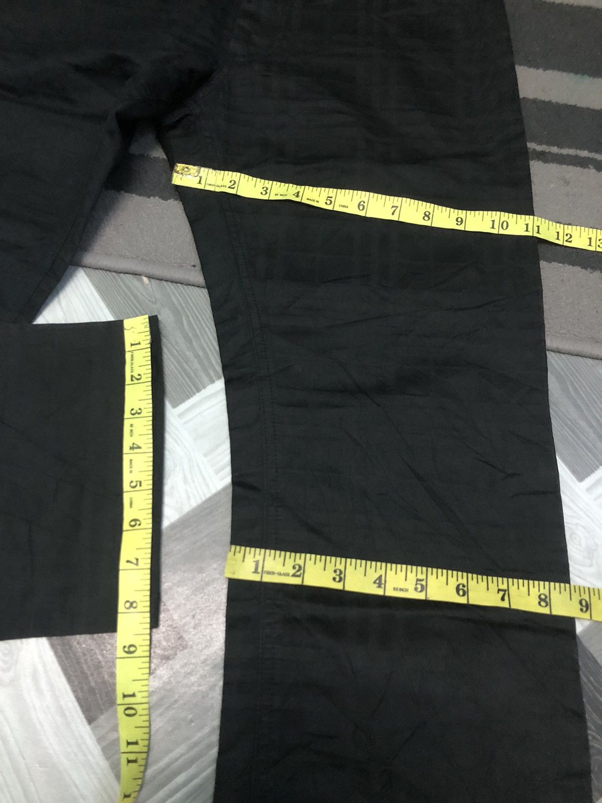 Burberry × Vintage VINTAGE BURBERRY BLACK LABEL CHECKED BLACK PANTS Size US 31 - 14 Thumbnail