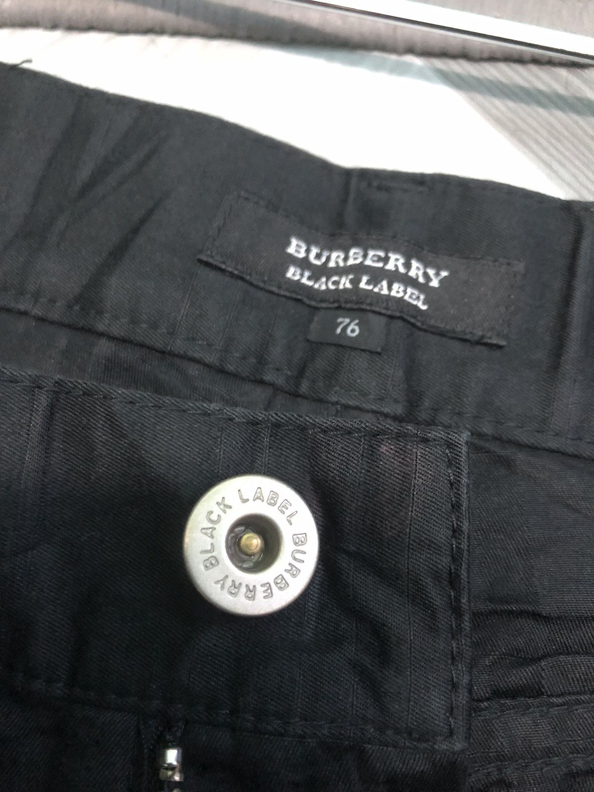 Burberry × Vintage VINTAGE BURBERRY BLACK LABEL CHECKED BLACK PANTS Size US 31 - 6 Thumbnail