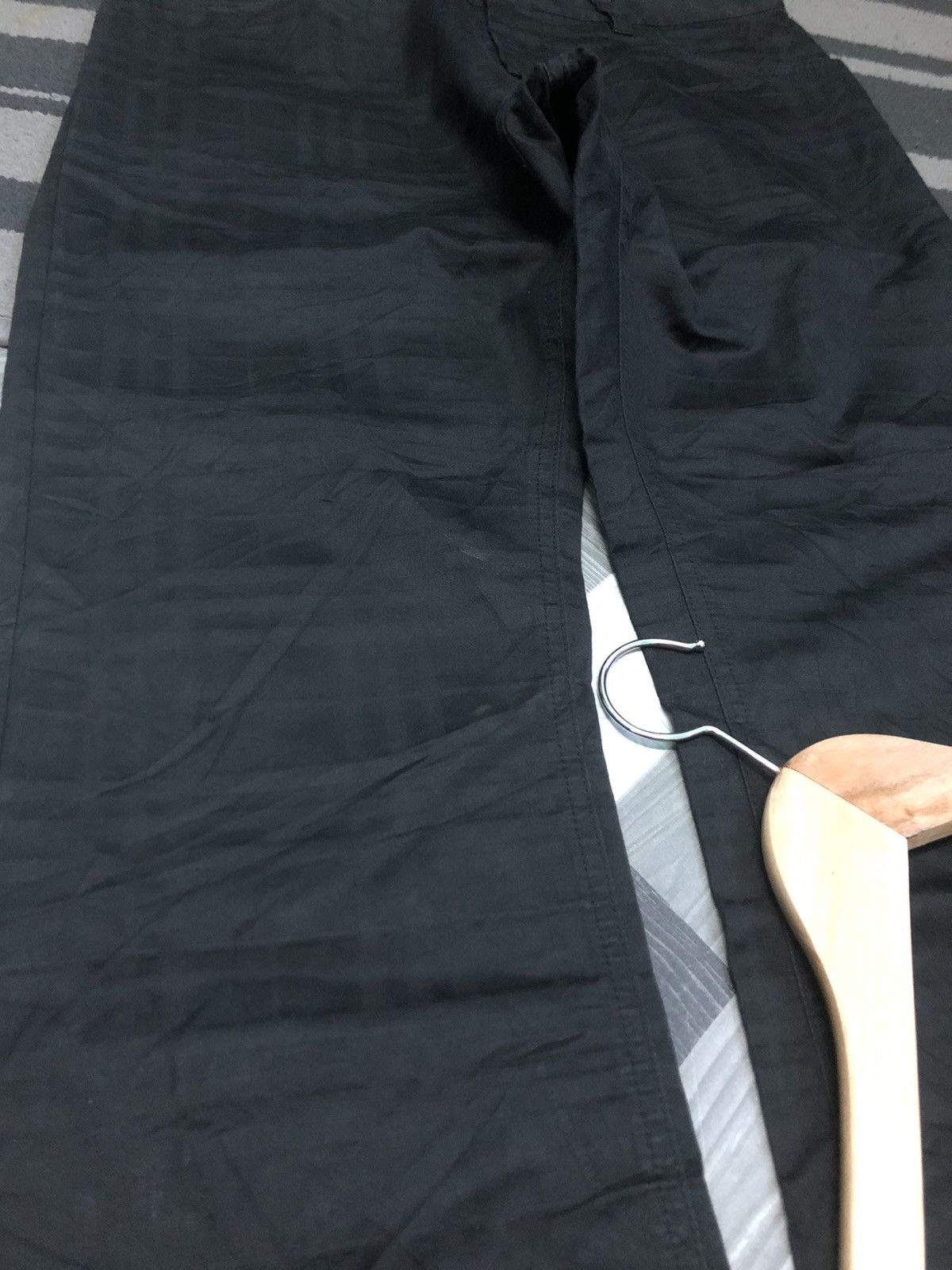 Burberry × Vintage VINTAGE BURBERRY BLACK LABEL CHECKED BLACK PANTS Size US 31 - 4 Thumbnail