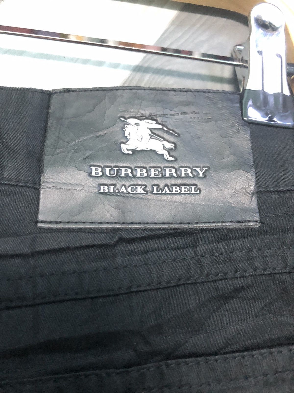 Burberry × Vintage VINTAGE BURBERRY BLACK LABEL CHECKED BLACK PANTS Size US 31 - 11 Thumbnail