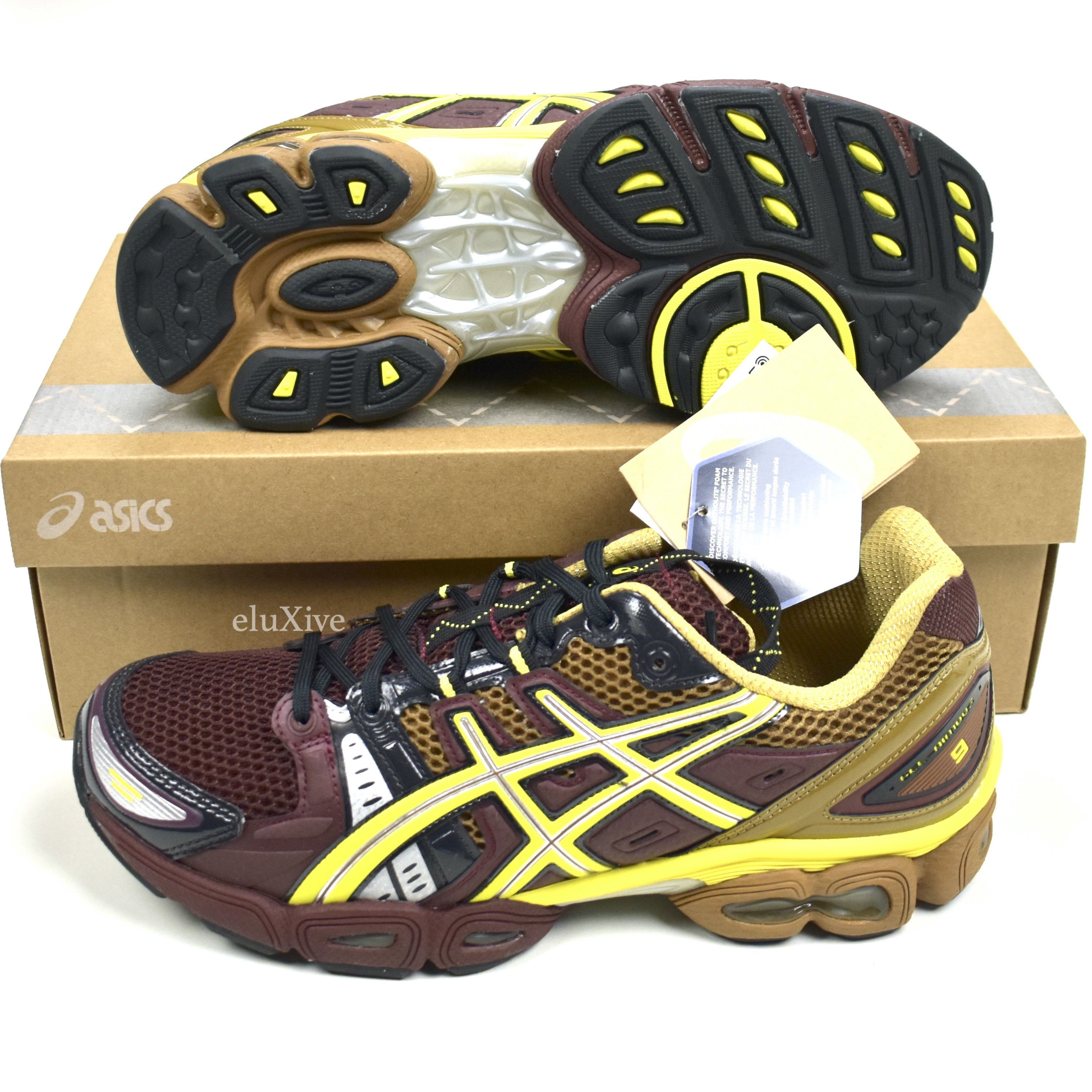 Asics × Kiko Kostadinov Asics UB5-S Gel Nimbus 9 Rum Raisin Brown 2022 Size US 11.5 / EU 44-45 - 2 Thumbnail