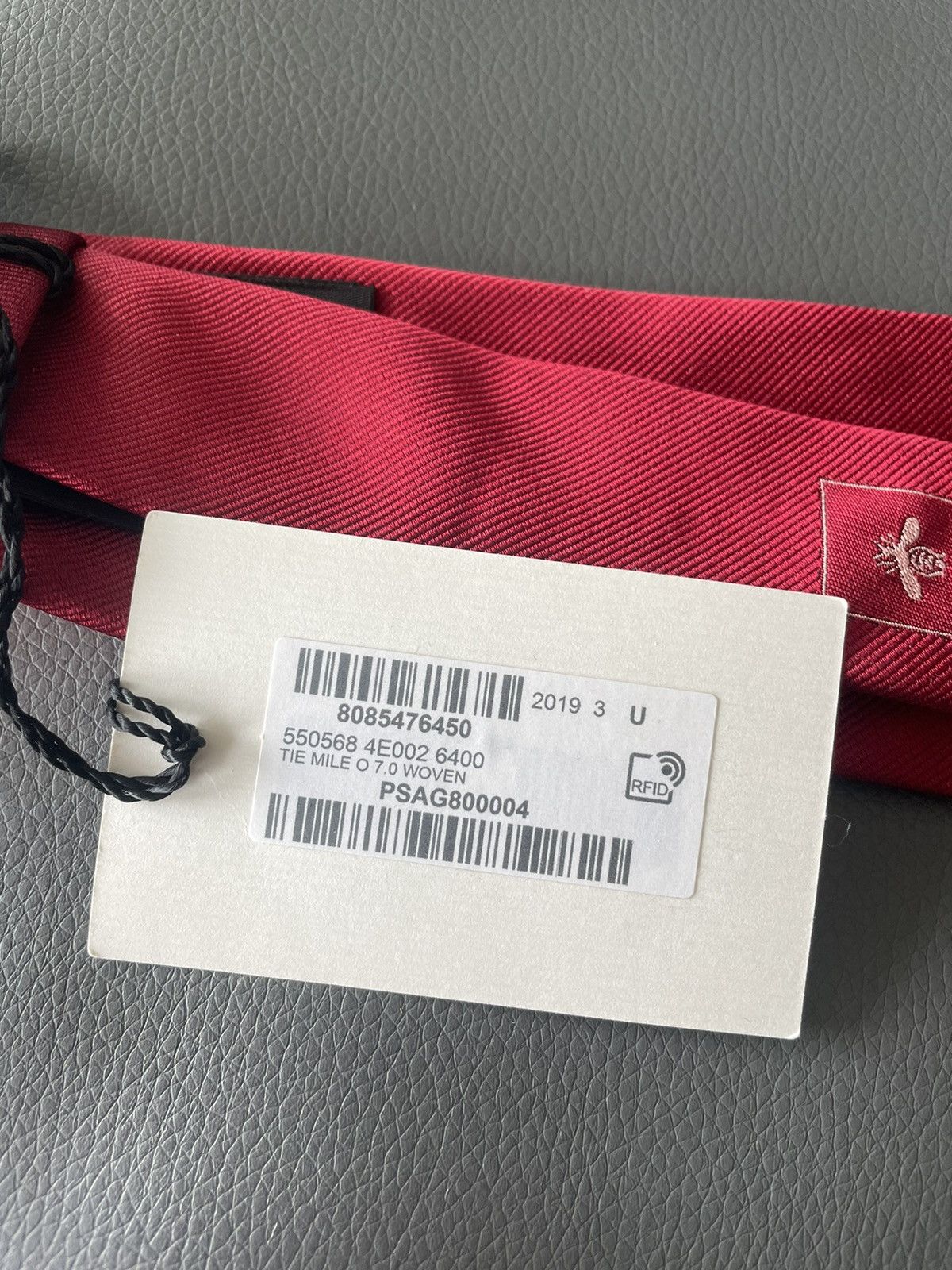 Gucci Runway Limited Rare Brand New Gucci Logo Premium Silk Tie Size ONE SIZE - 15 Thumbnail