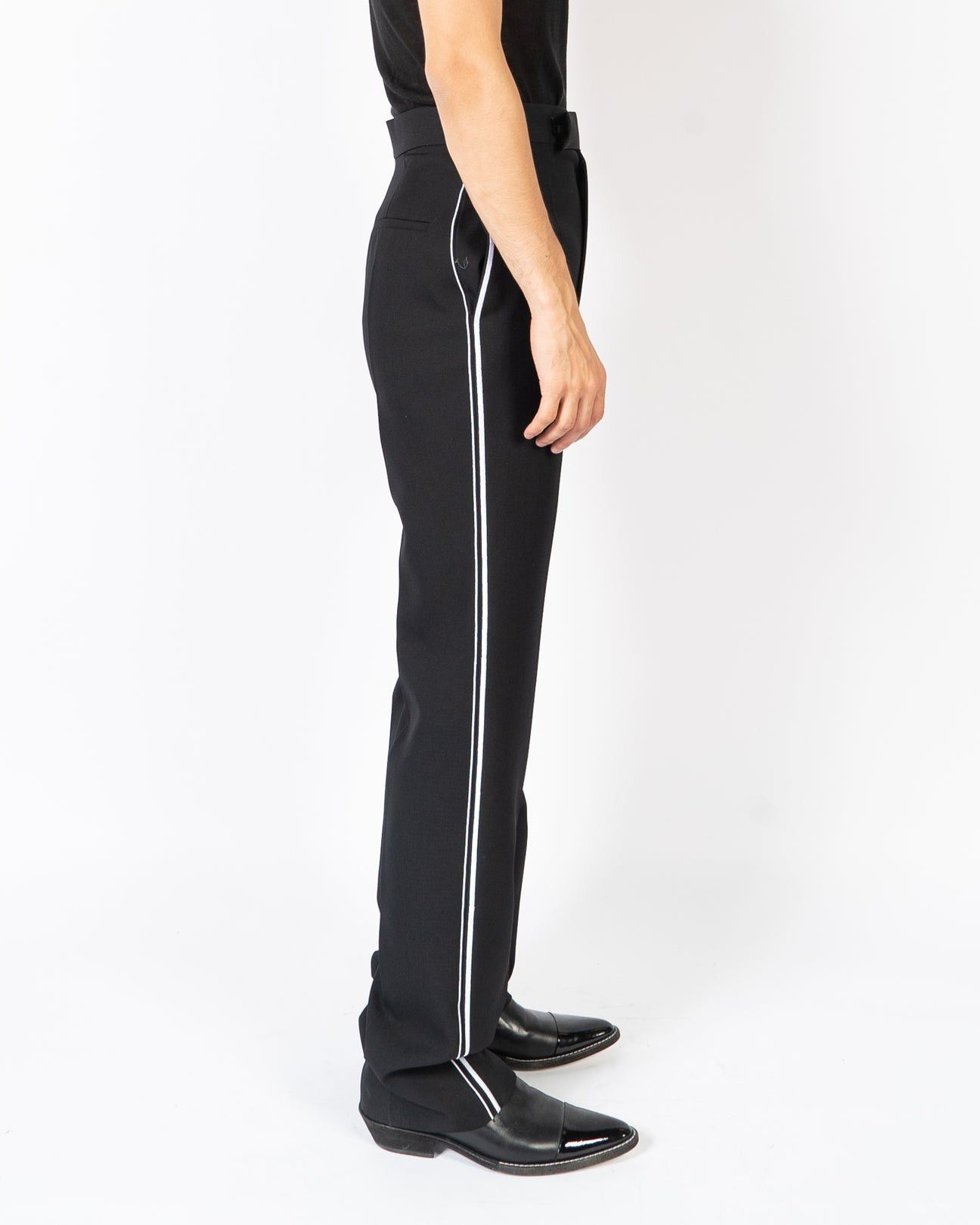 Haider Ackermann SS18 Embroidered High Waist Trousers Size US 30 / EU 46 - 4 Thumbnail