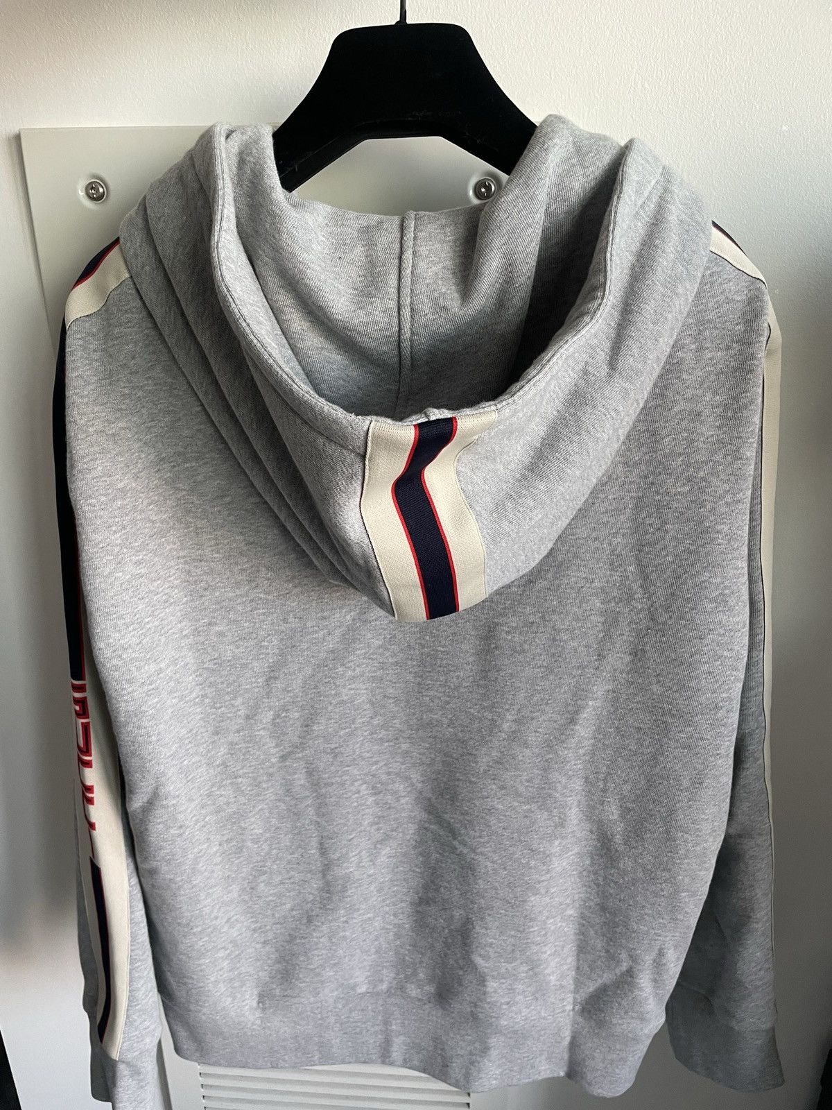 Rare Sold Out Limited Edition Gucci Logo Track Hooded Jacket