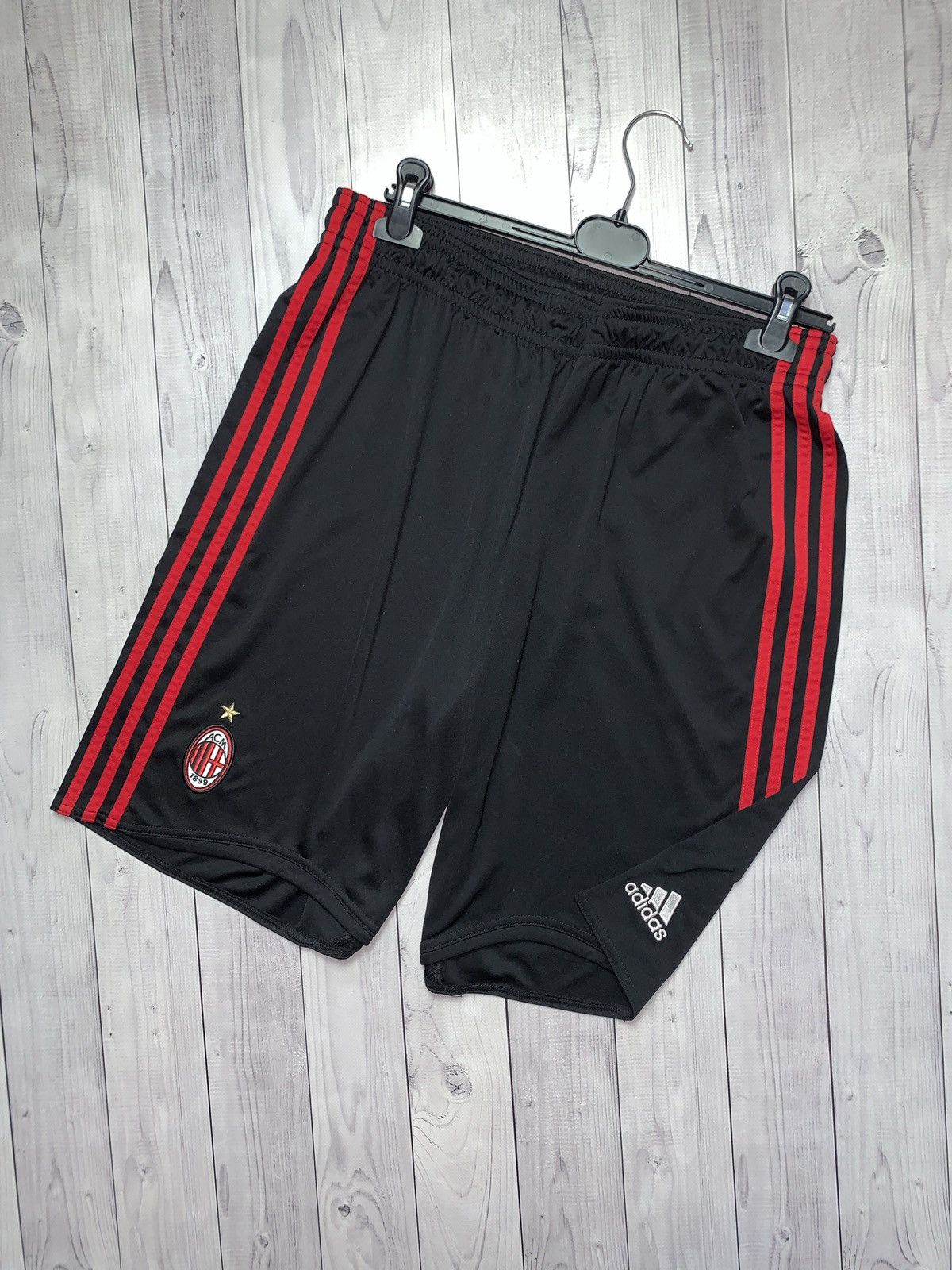 Vintage adidas AC Milan soccer shorts size XXL