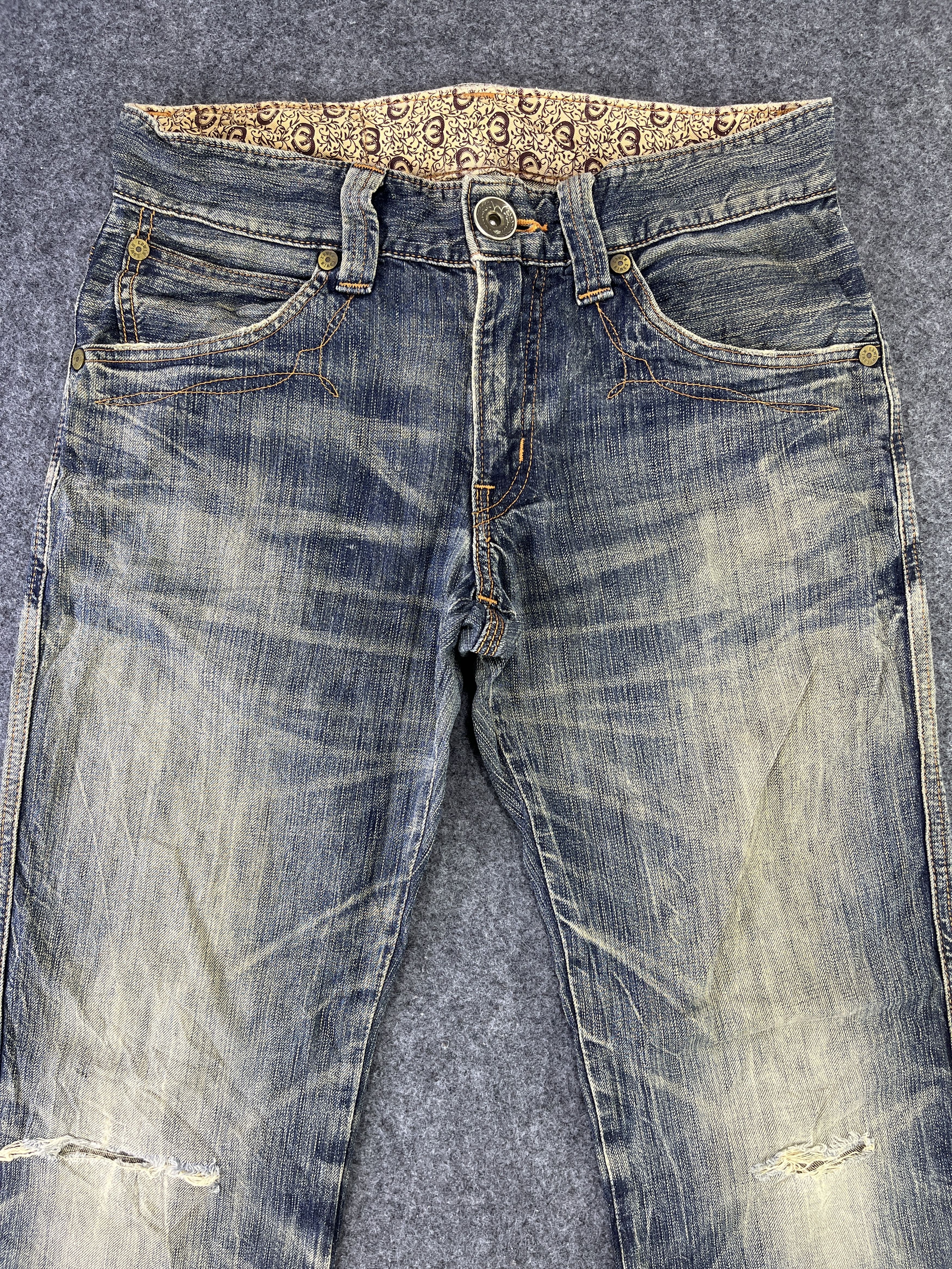 Edwin Edwin 503 Rusty Jeans Distressed Denim - J781 Size US 32 / EU 48 - 3 Thumbnail
