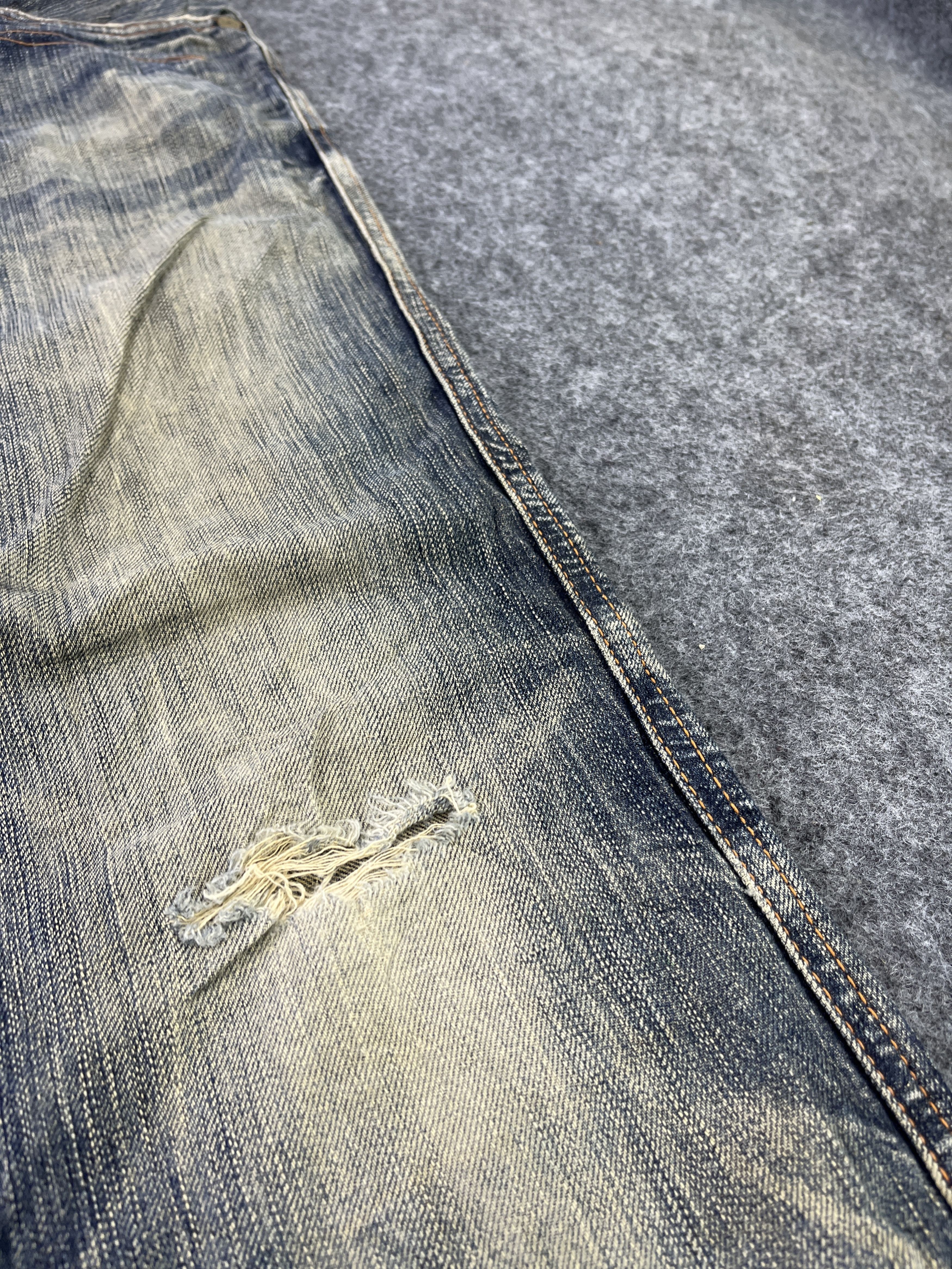 Edwin Edwin 503 Rusty Jeans Distressed Denim - J781 Size US 32 / EU 48 - 12 Thumbnail