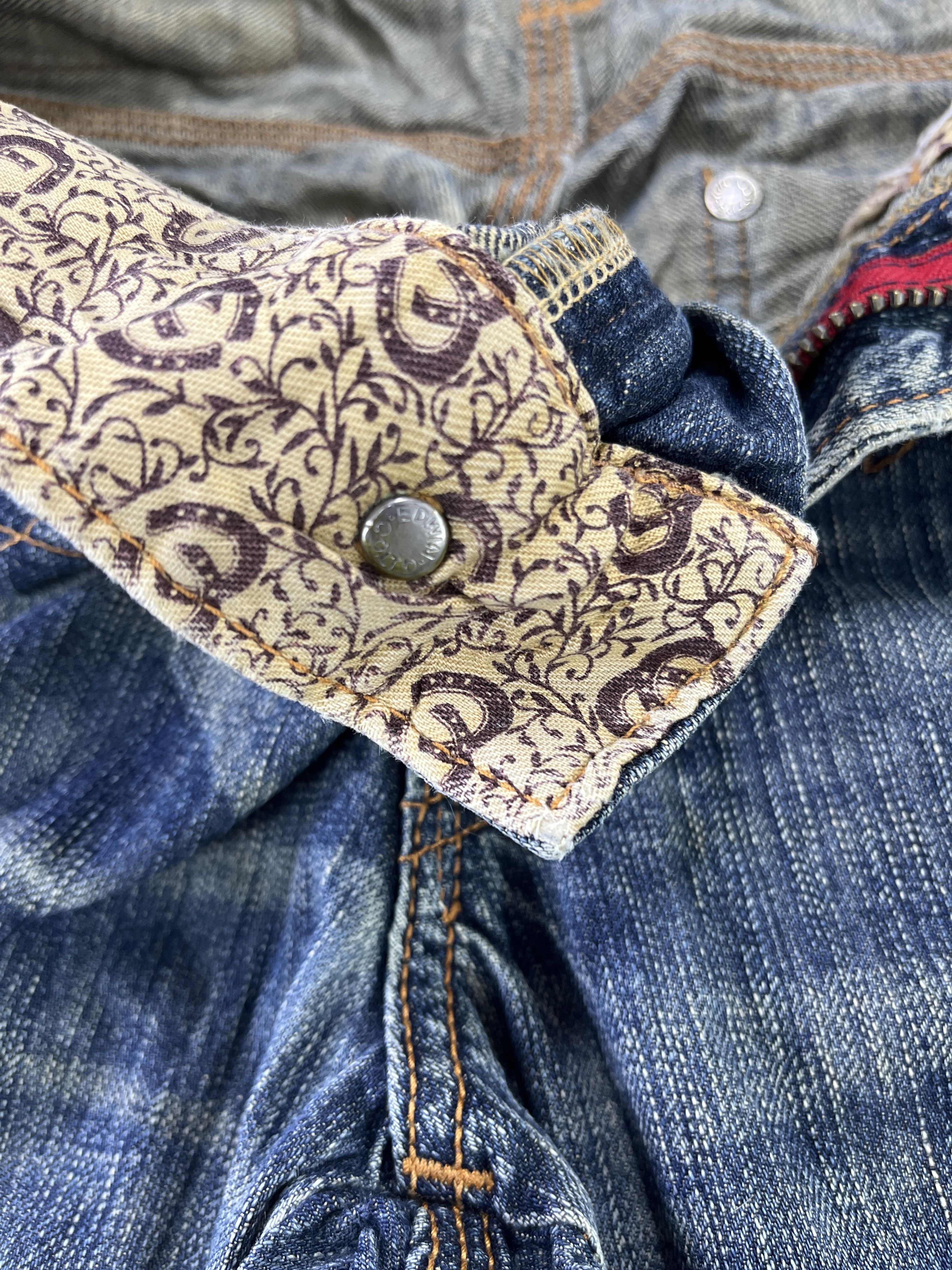 Edwin Edwin 503 Rusty Jeans Distressed Denim - J781 Size US 32 / EU 48 - 7 Thumbnail