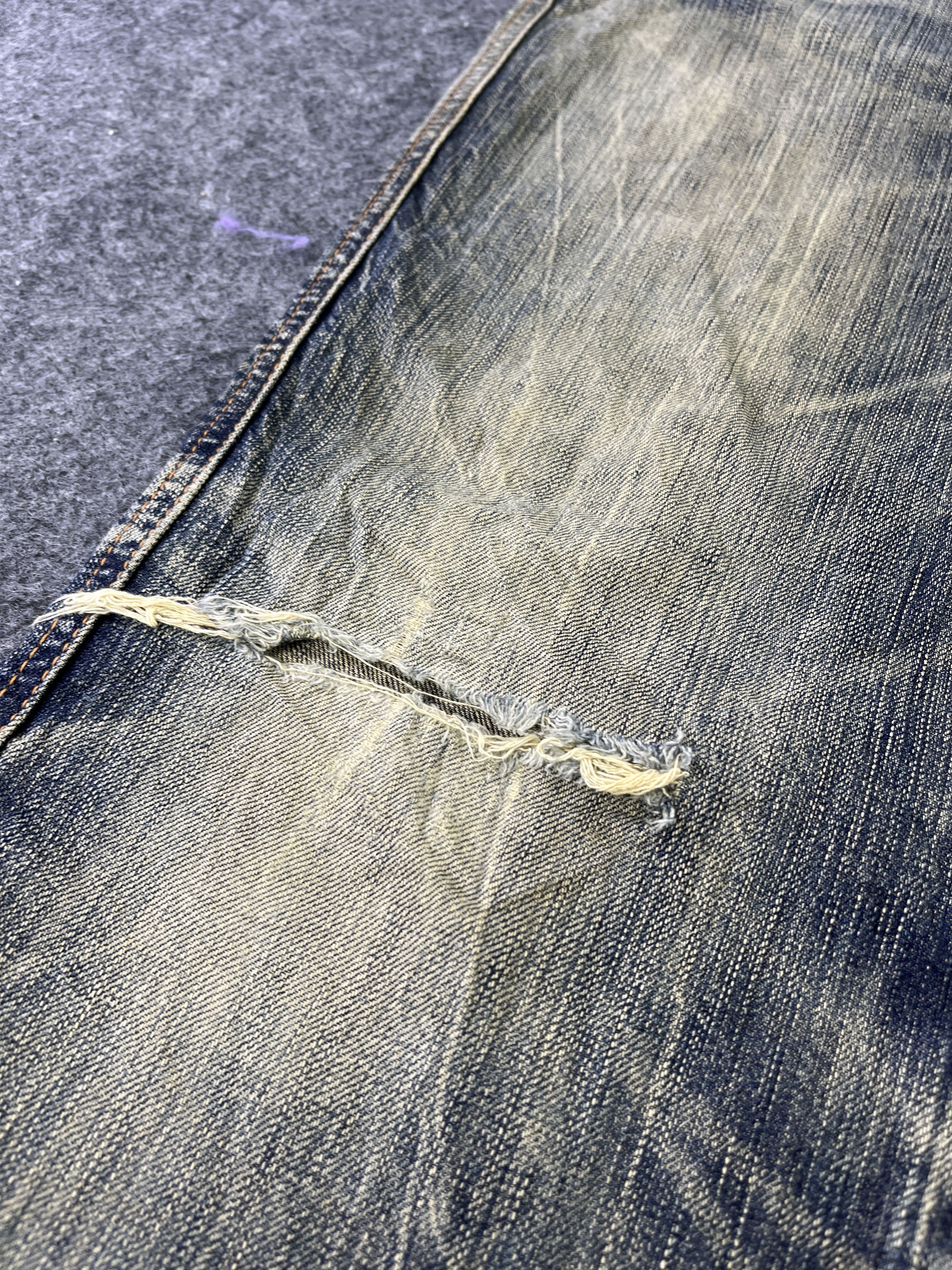 Edwin Edwin 503 Rusty Jeans Distressed Denim - J781 Size US 32 / EU 48 - 11 Thumbnail