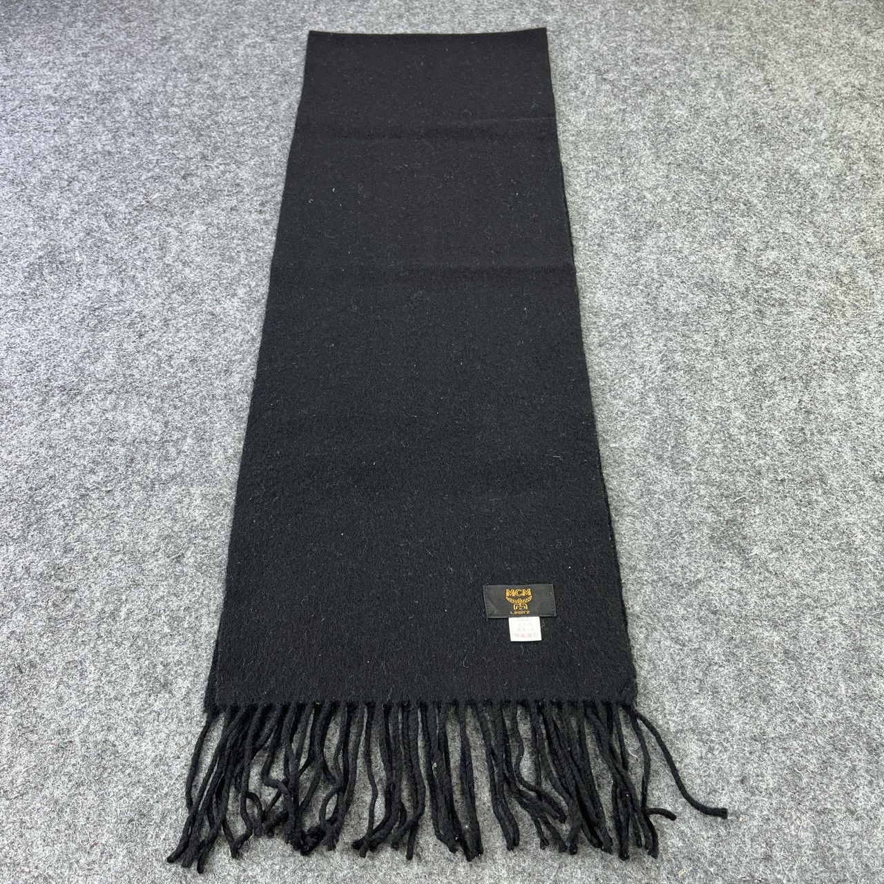 MCM × Vintage MCM PLAIN WOOL SCARVES / MUFFLER / NECKWEAR T576 Size ONE SIZE - 2 Thumbnail