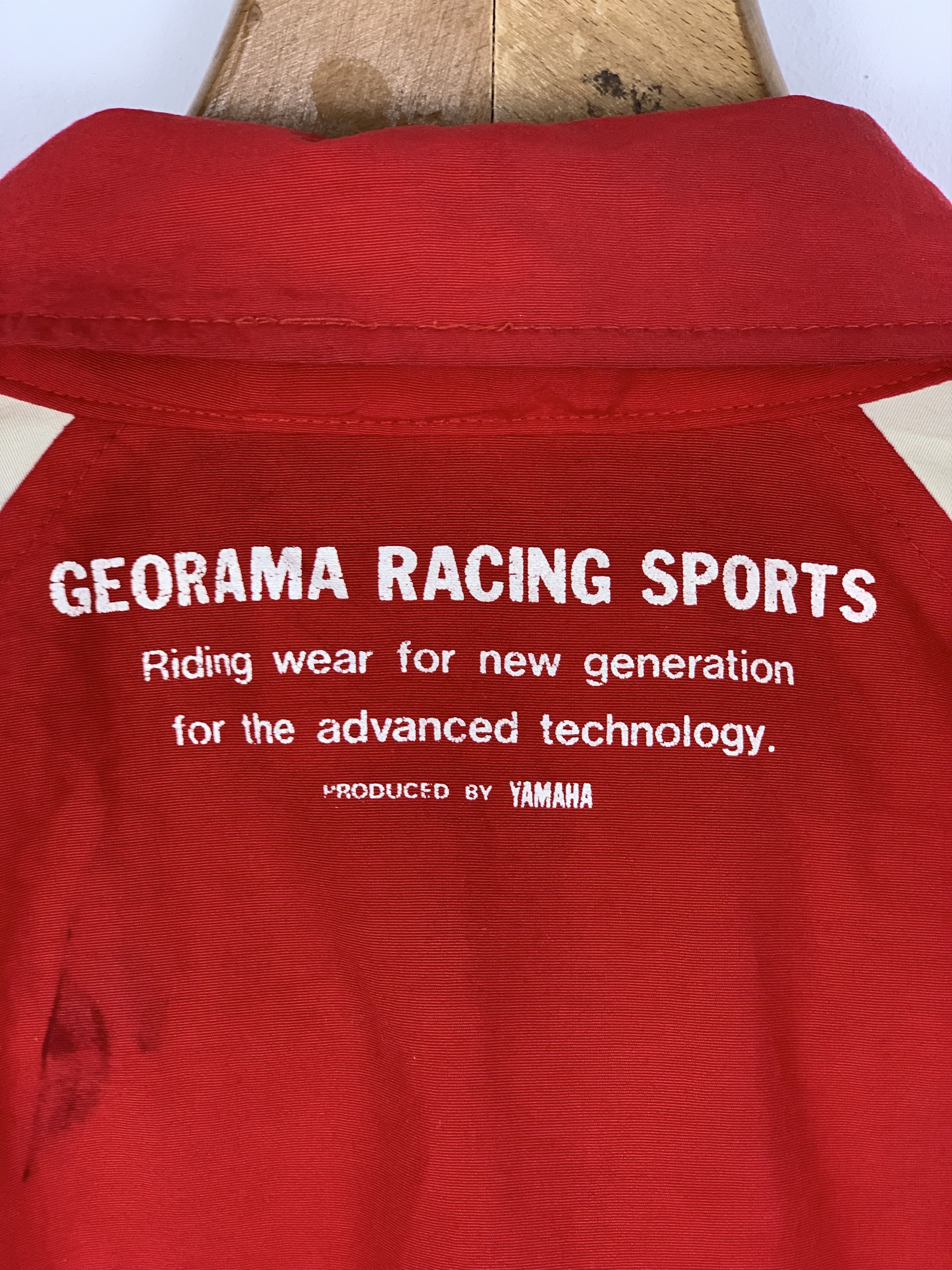 Yamaha Vintage 90s YAMAHA Georama Racing Sport Jacket J0495 Size US M / EU 48-50 / 2 - 19 Thumbnail