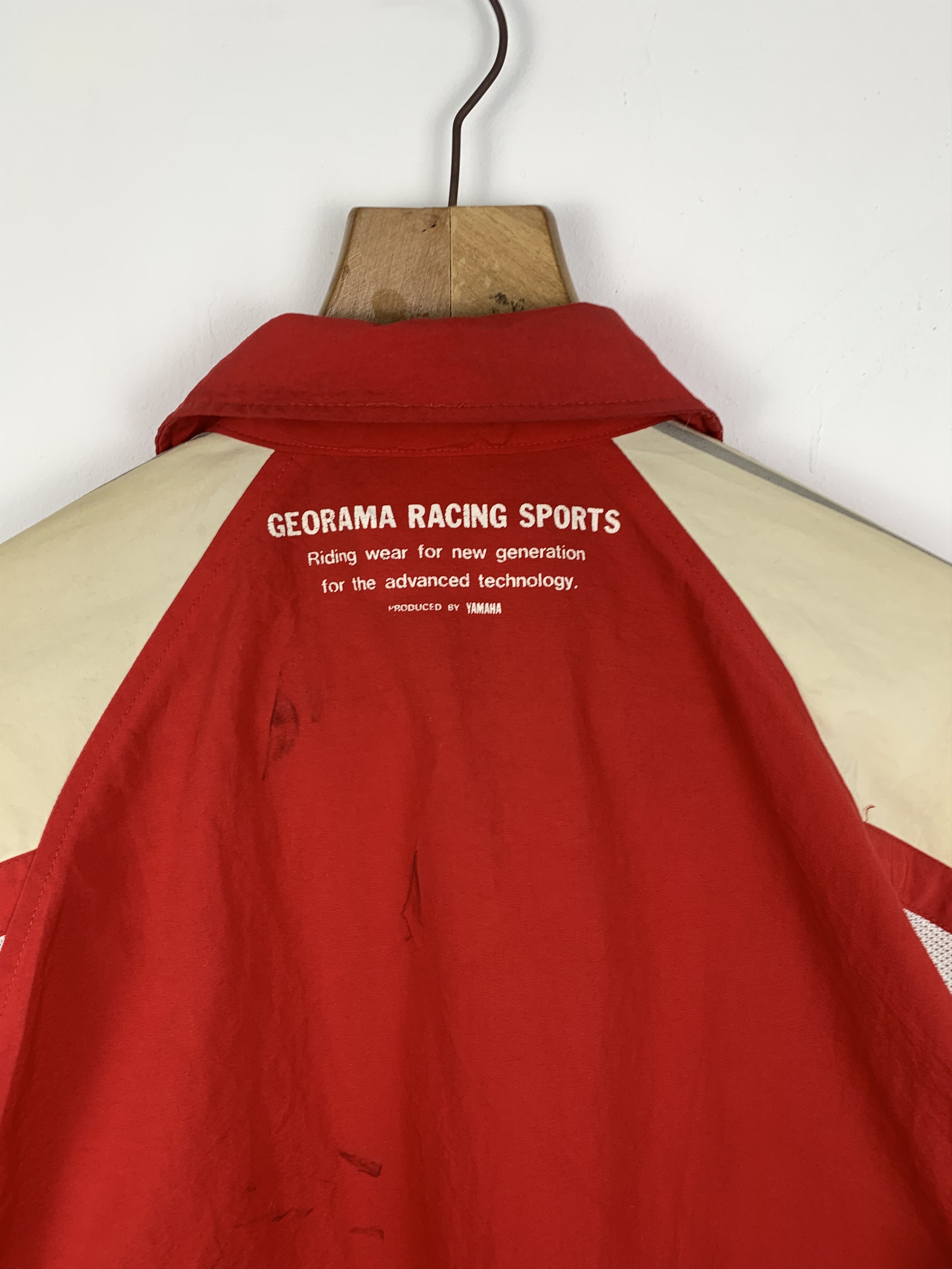 Yamaha Vintage 90s YAMAHA Georama Racing Sport Jacket J0495 Size US M / EU 48-50 / 2 - 18 Thumbnail