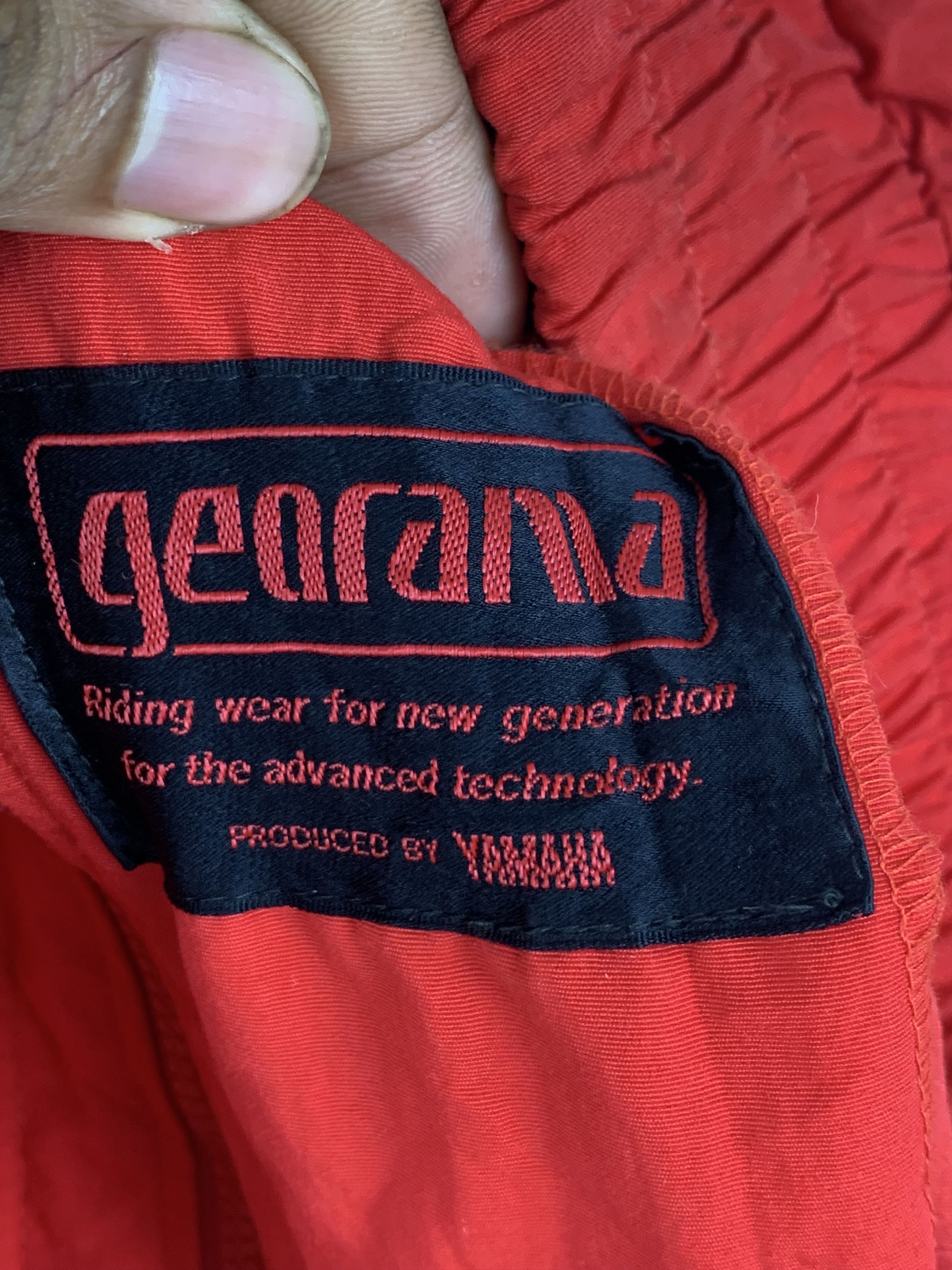 Yamaha Vintage 90s YAMAHA Georama Racing Sport Jacket J0495 Size US M / EU 48-50 / 2 - 11 Thumbnail