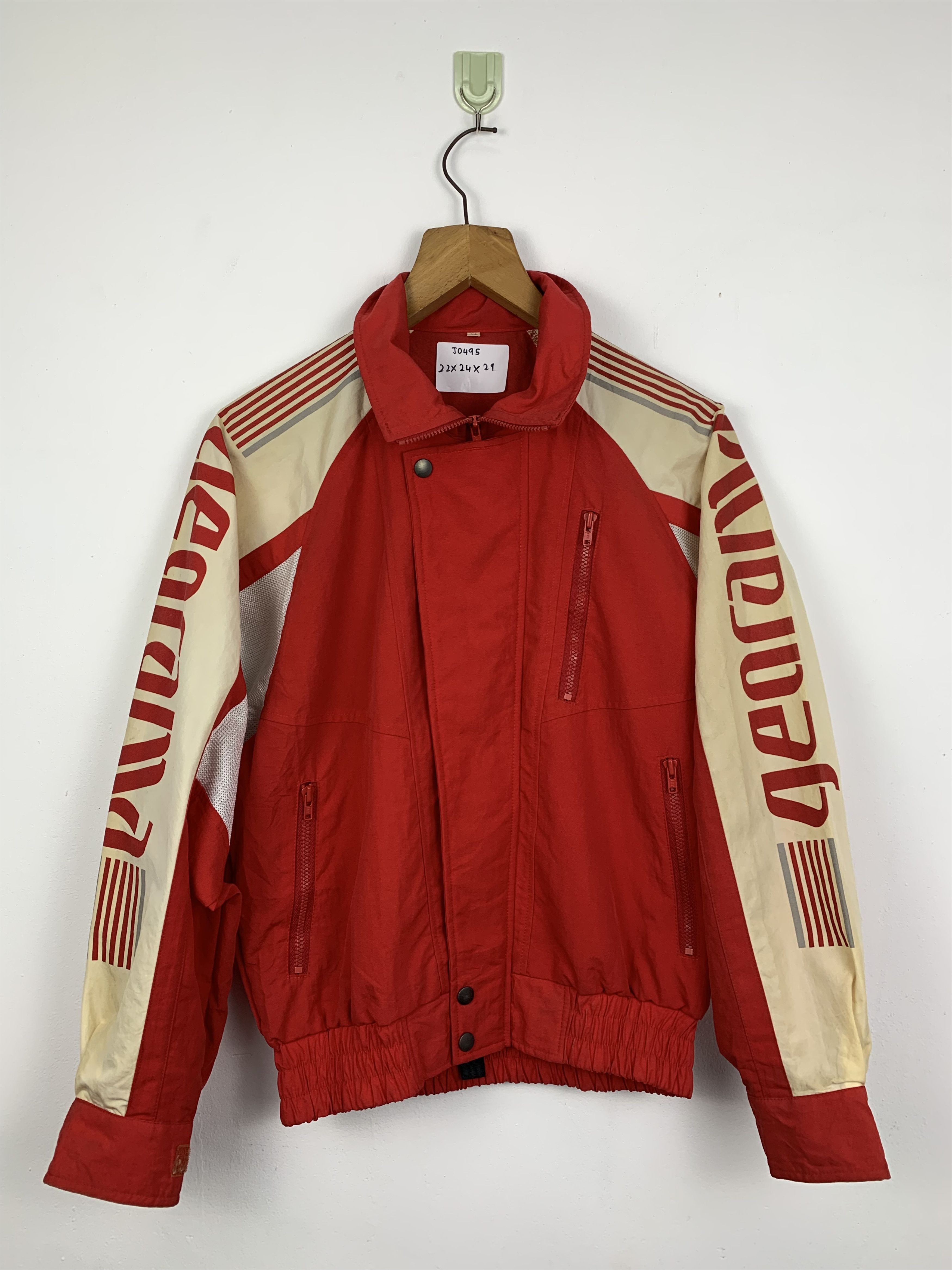 Yamaha Vintage 90s YAMAHA Georama Racing Sport Jacket J0495 Size US M / EU 48-50 / 2 - 1 Thumbnail