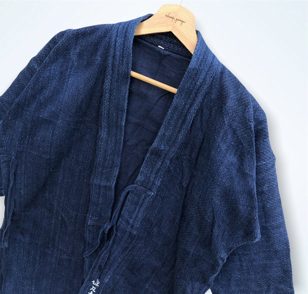 Japanese Brand Vintage Japanese Traditional Kimono Ryo Indigo Cardigan Size US M / EU 48-50 / 2 - 5 Thumbnail