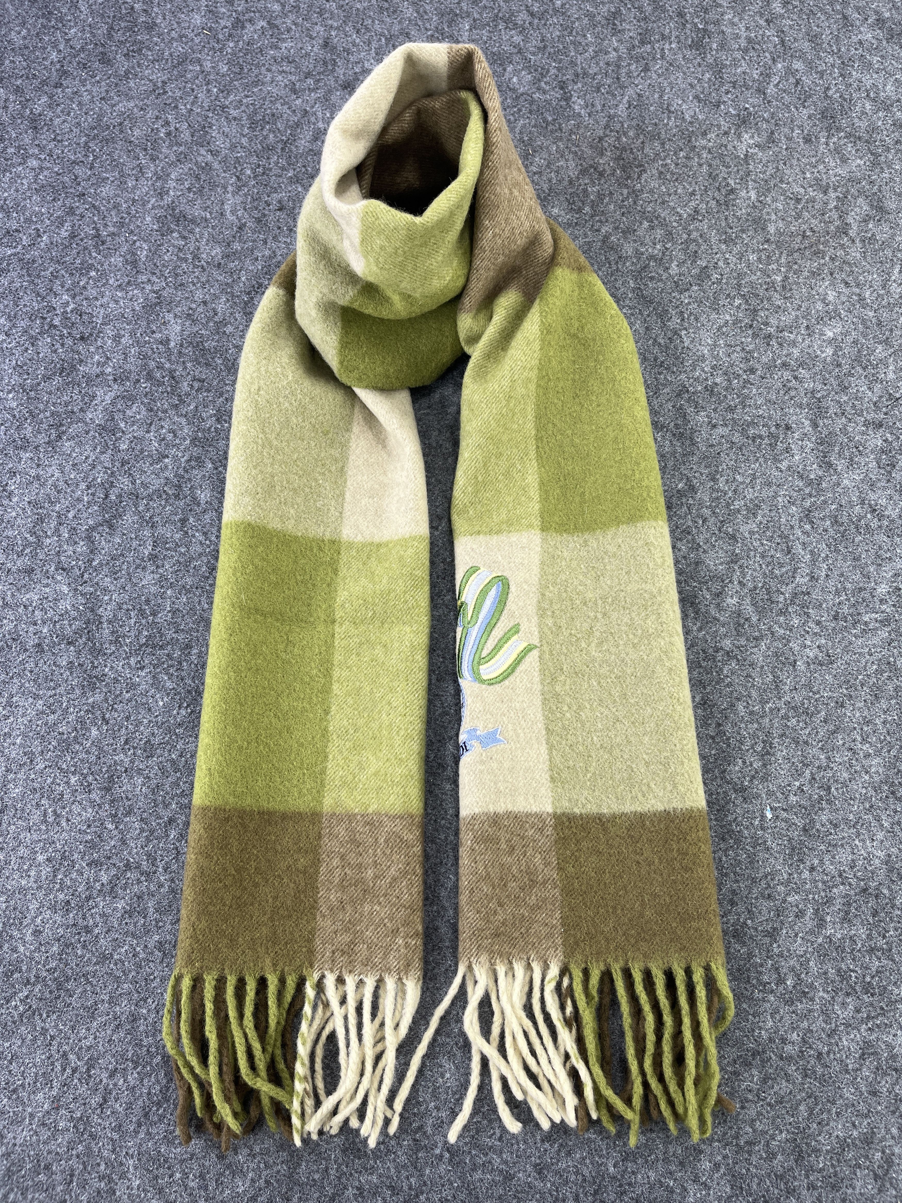 Trussardi TRUSSARDI BIG LOGO SCARVES / MUFFLER / NECKWEAR T189 Size ONE SIZE - 1 Thumbnail