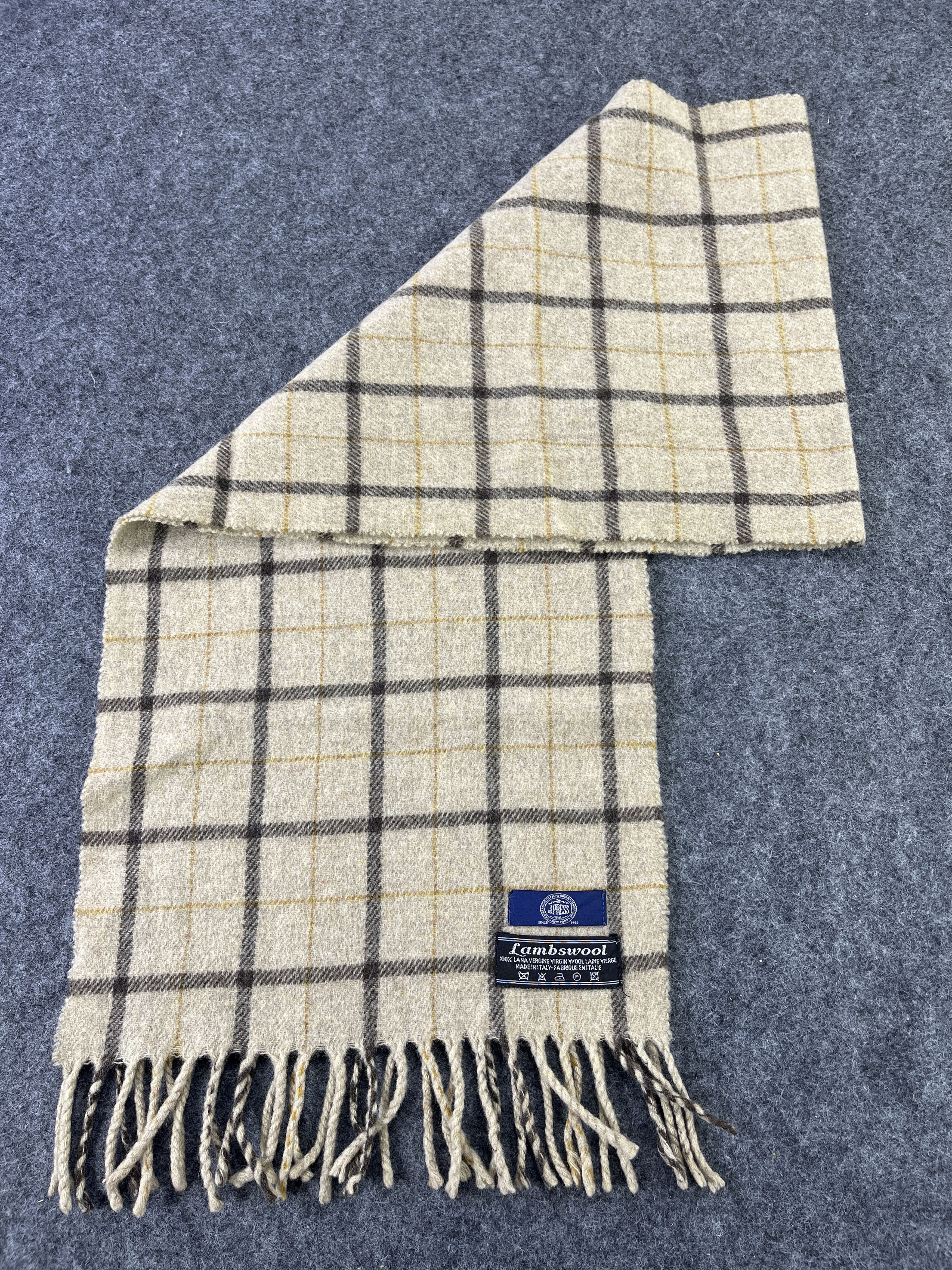 J. Press × Vintage J. PRESS SCARVES/MUFFLER/NECKWEAR T338 Size ONE SIZE - 4 Thumbnail