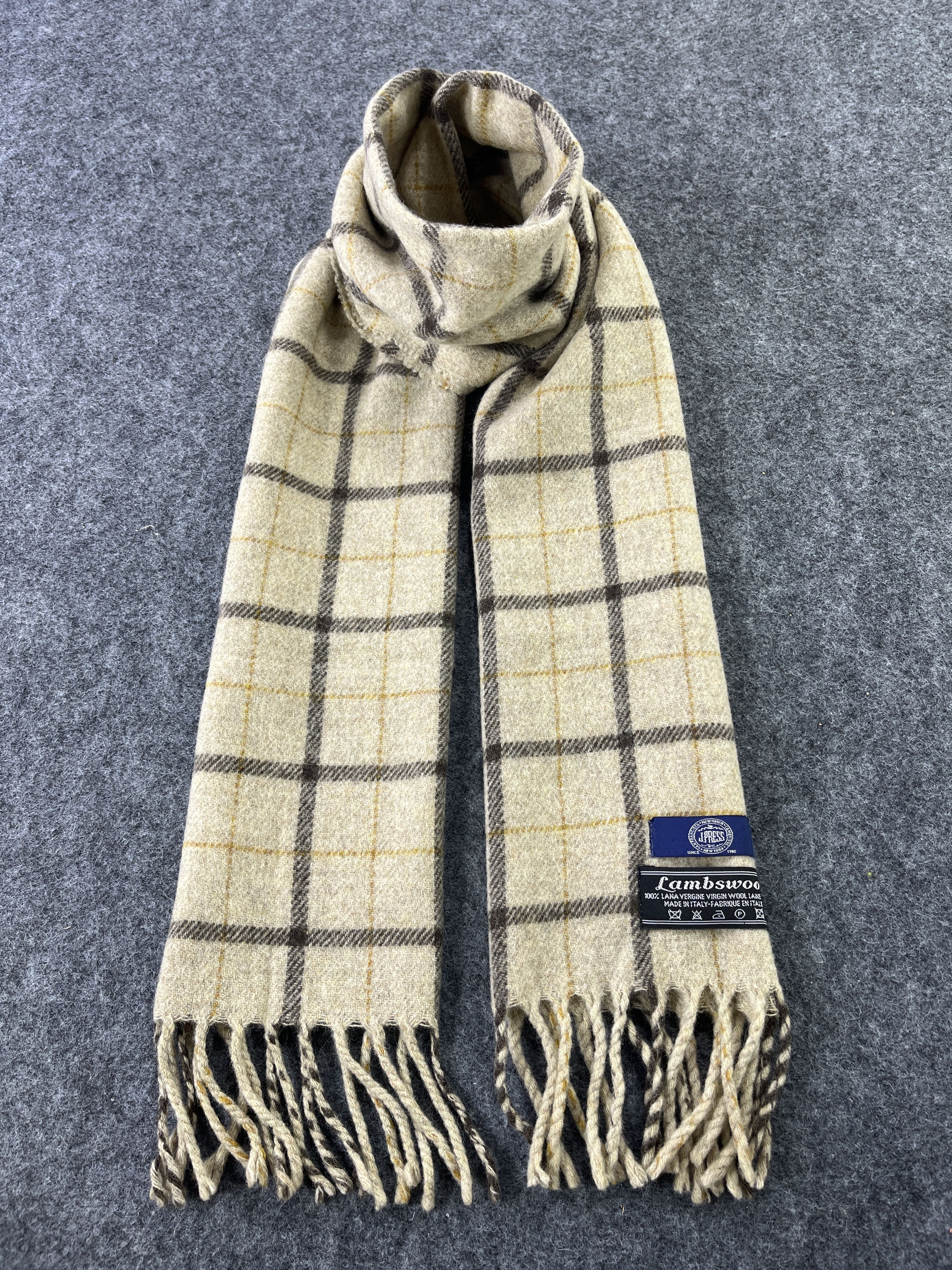 J. Press × Vintage J. PRESS SCARVES/MUFFLER/NECKWEAR T338 Size ONE SIZE - 1 Thumbnail