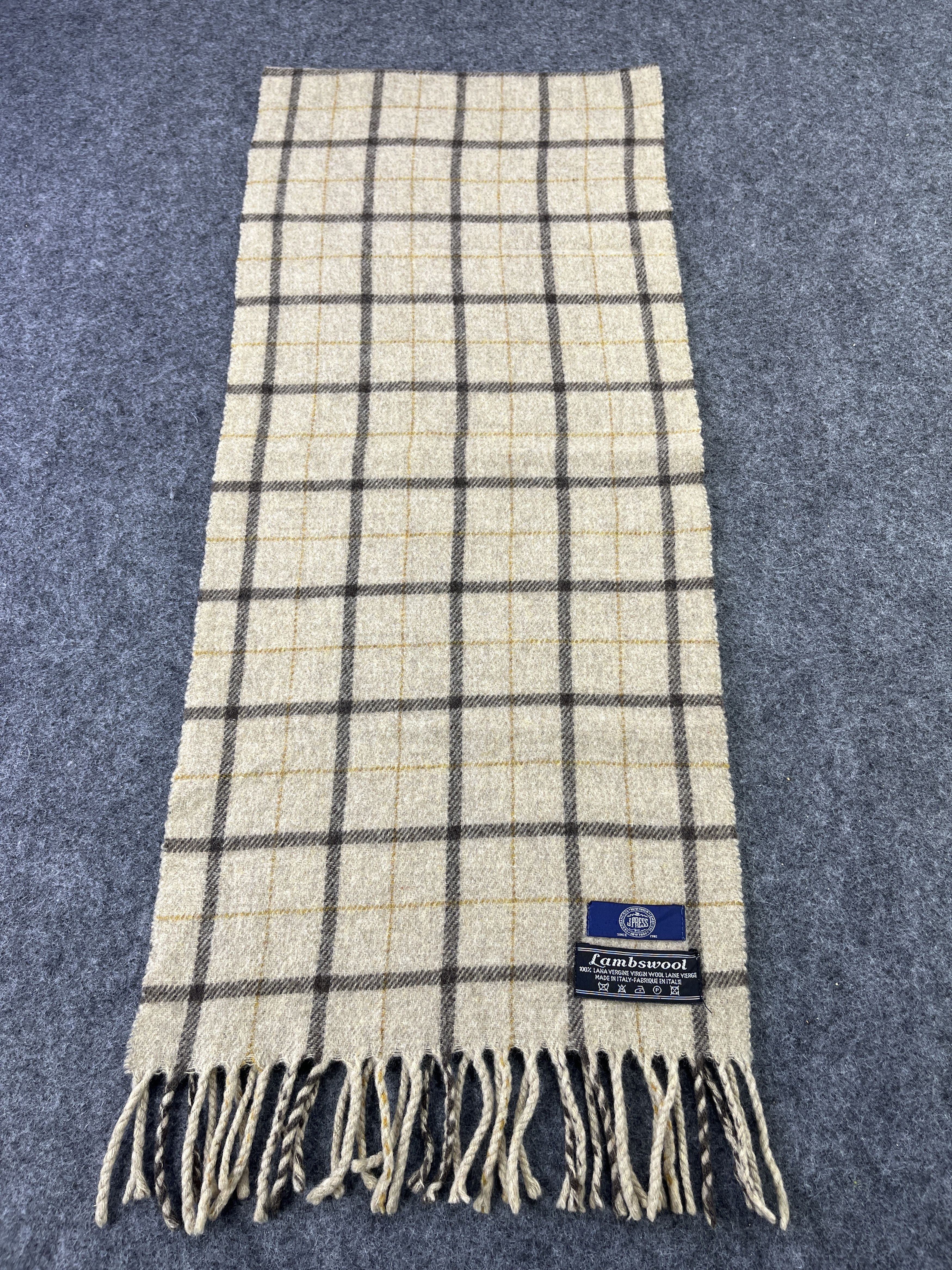 J. Press × Vintage J. PRESS SCARVES/MUFFLER/NECKWEAR T338 Size ONE SIZE - 2 Thumbnail