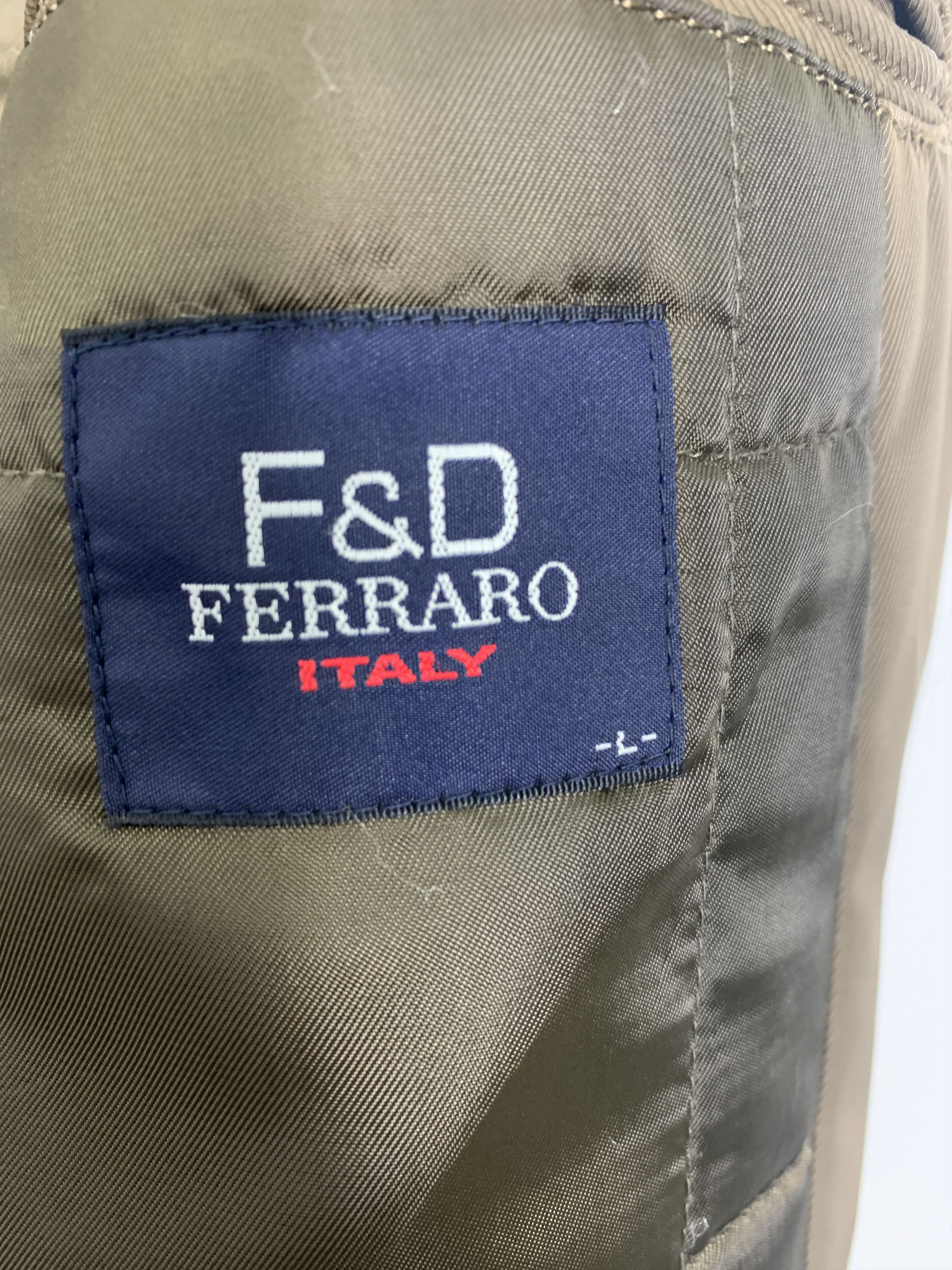Vintage Vintage F&D FERRARO Multi Pocket Quilted Lining Jacket J1000 Size US M / EU 48-50 / 2 - 7 Thumbnail
