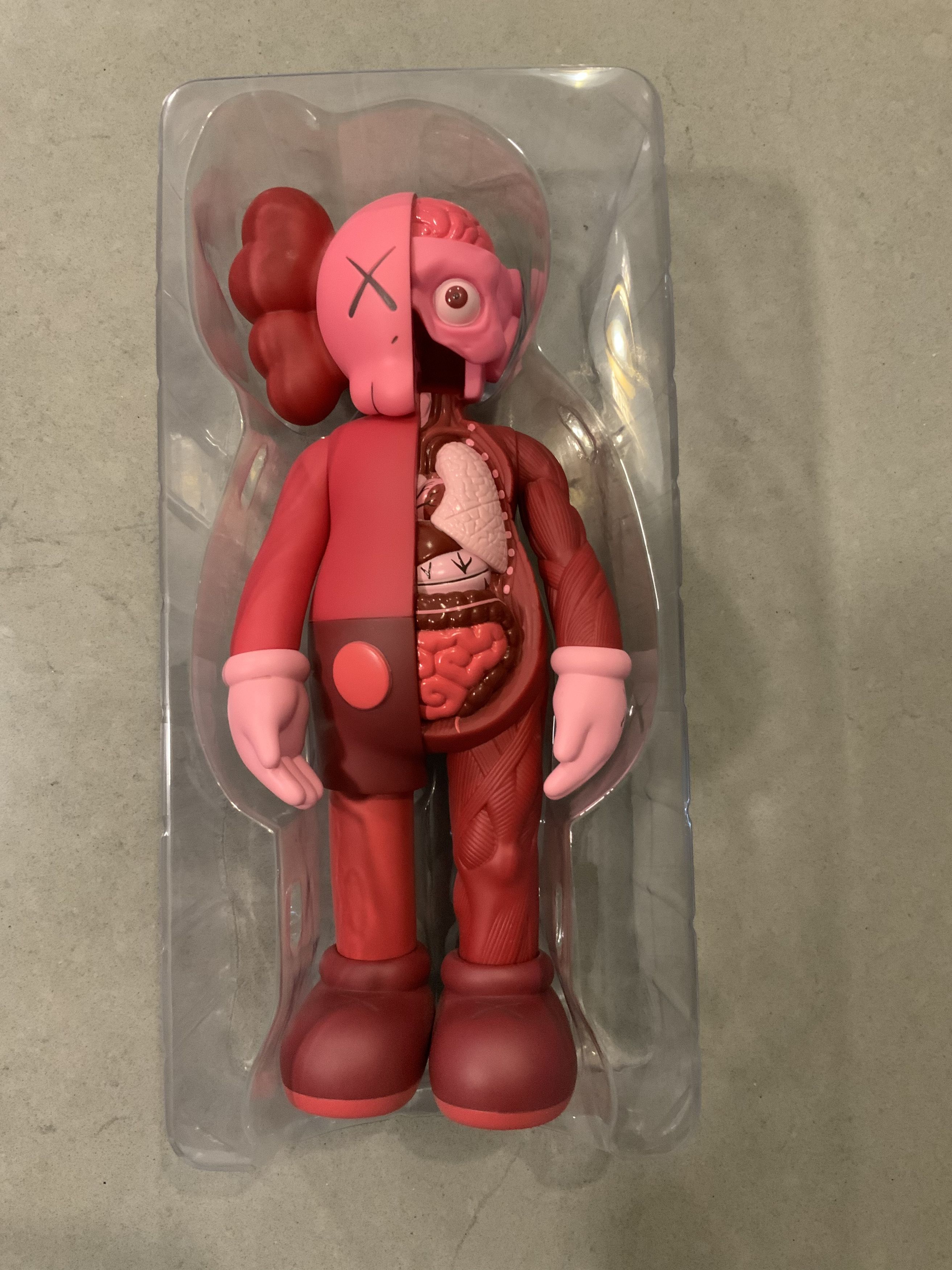 Kaws × Medicom Toy KAWS Blush Companion Flayed Open Edition Vinyl Figure Size ONE SIZE - 3 Thumbnail